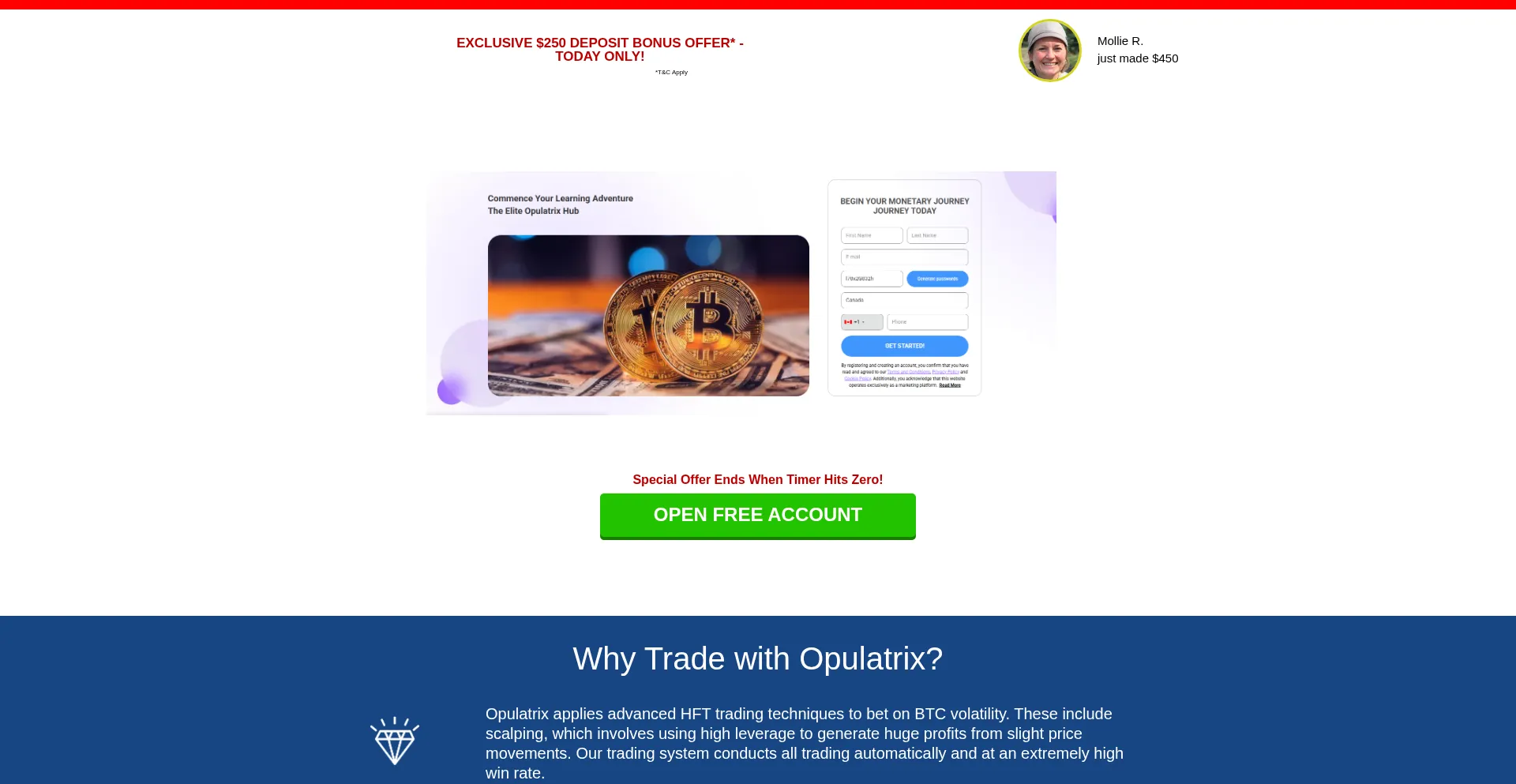 Opulatrix.investerscorp.com Screenshot