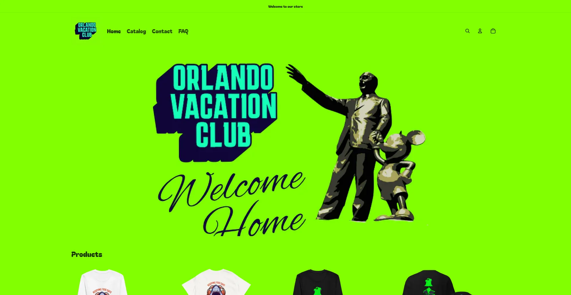 Orlandovacationclub.shop Screenshot