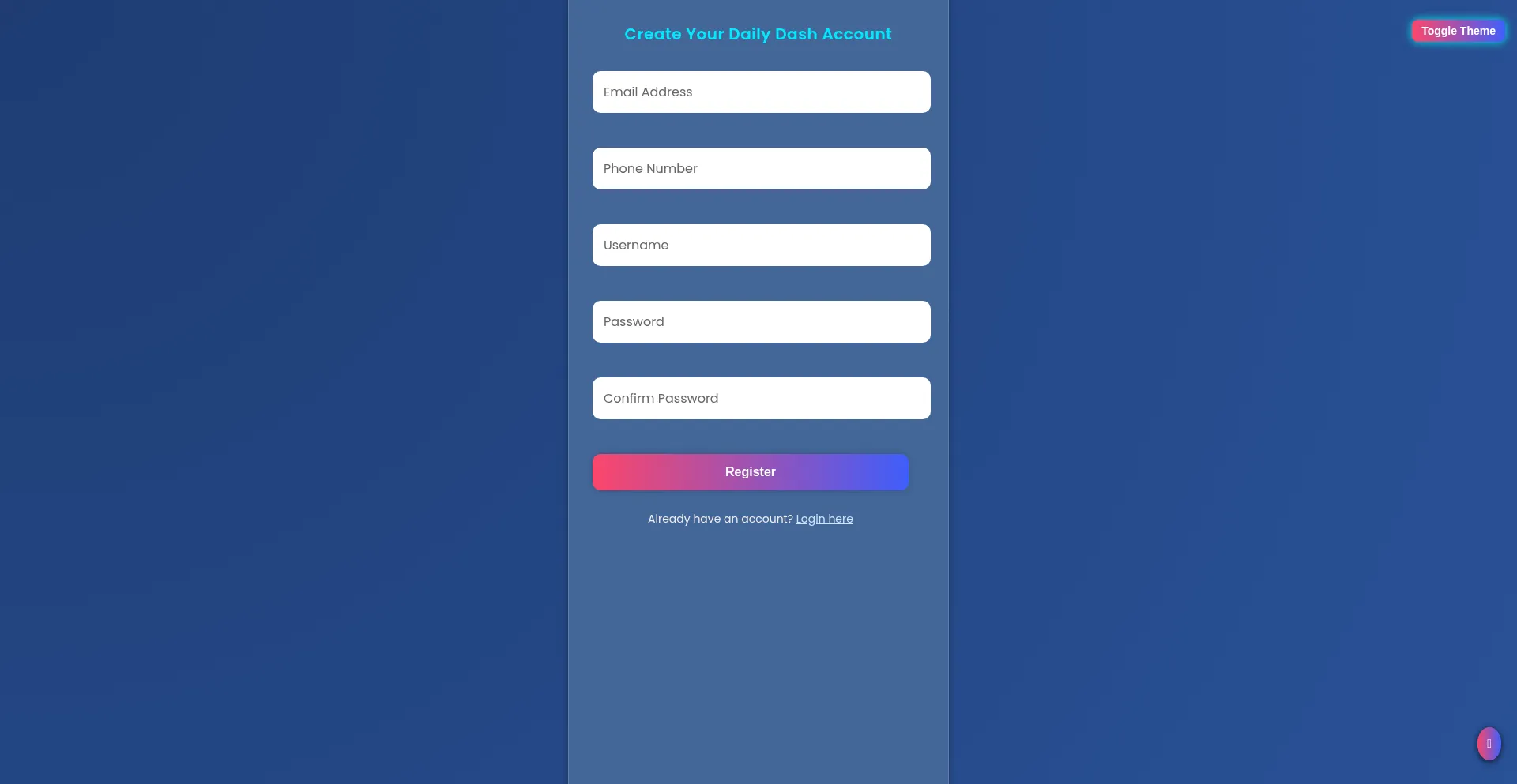 Website screenshot of Ornate-cheesecake-45be70.netlify.app