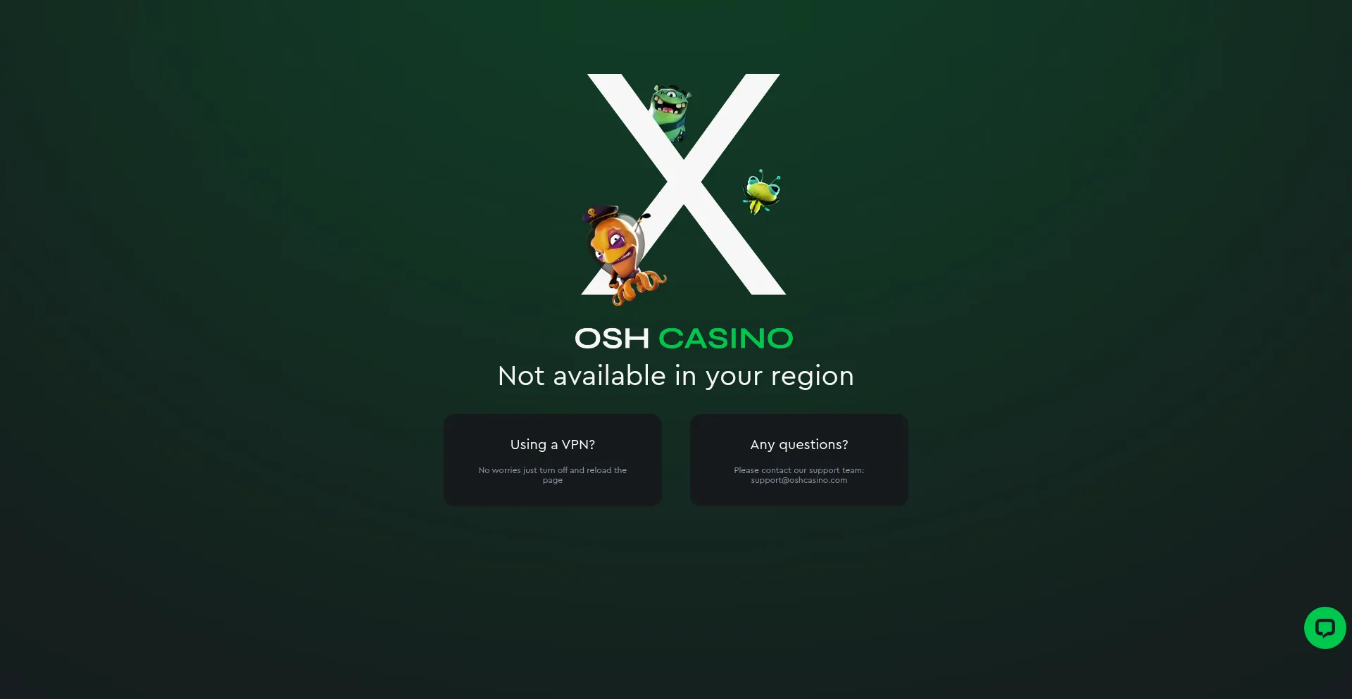Oshcasino.com é Seguro e Confiável?