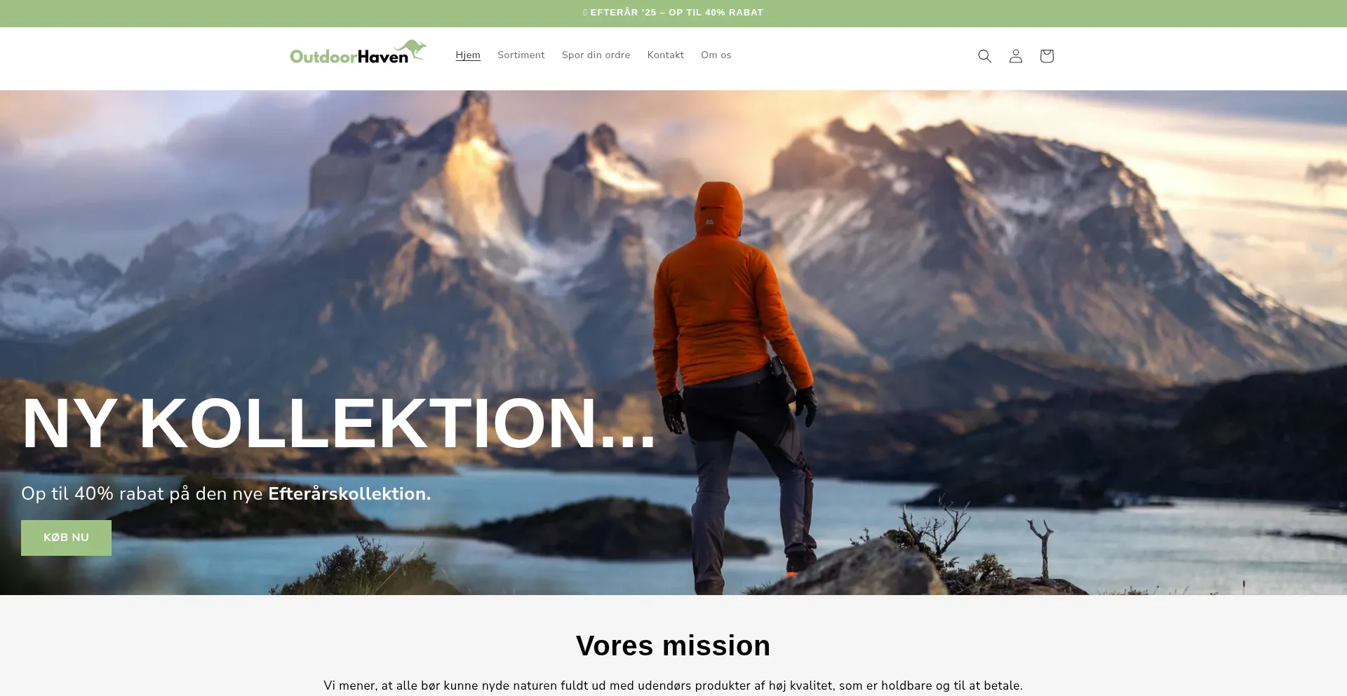 Outdoorhaven.dk é Seguro e Confiável?