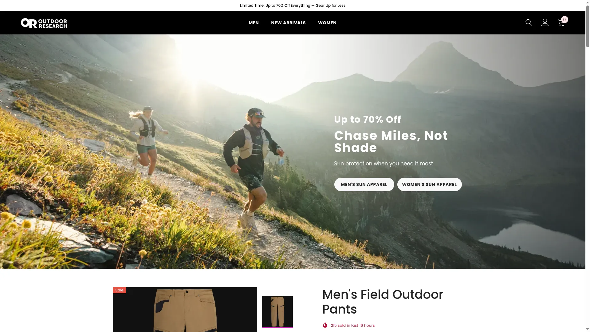 Outdoorresearchmall.com