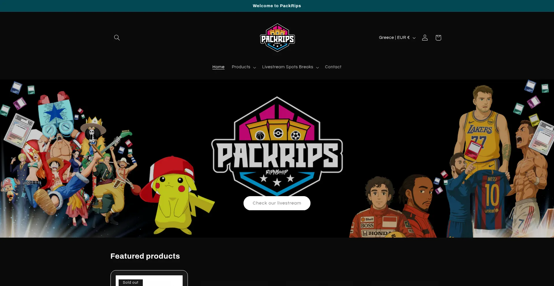 Packrips.com Screenshot