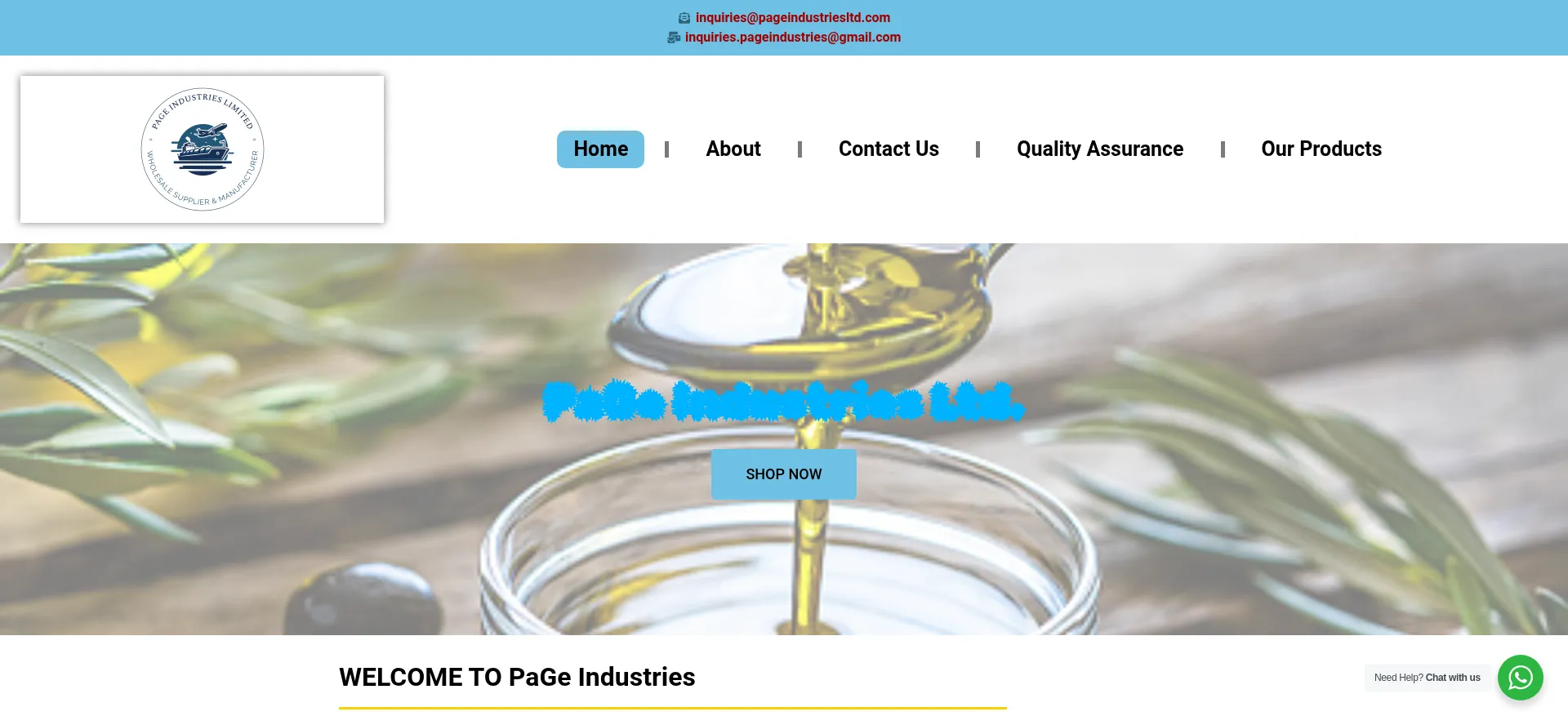 Pageindustriesltd.com