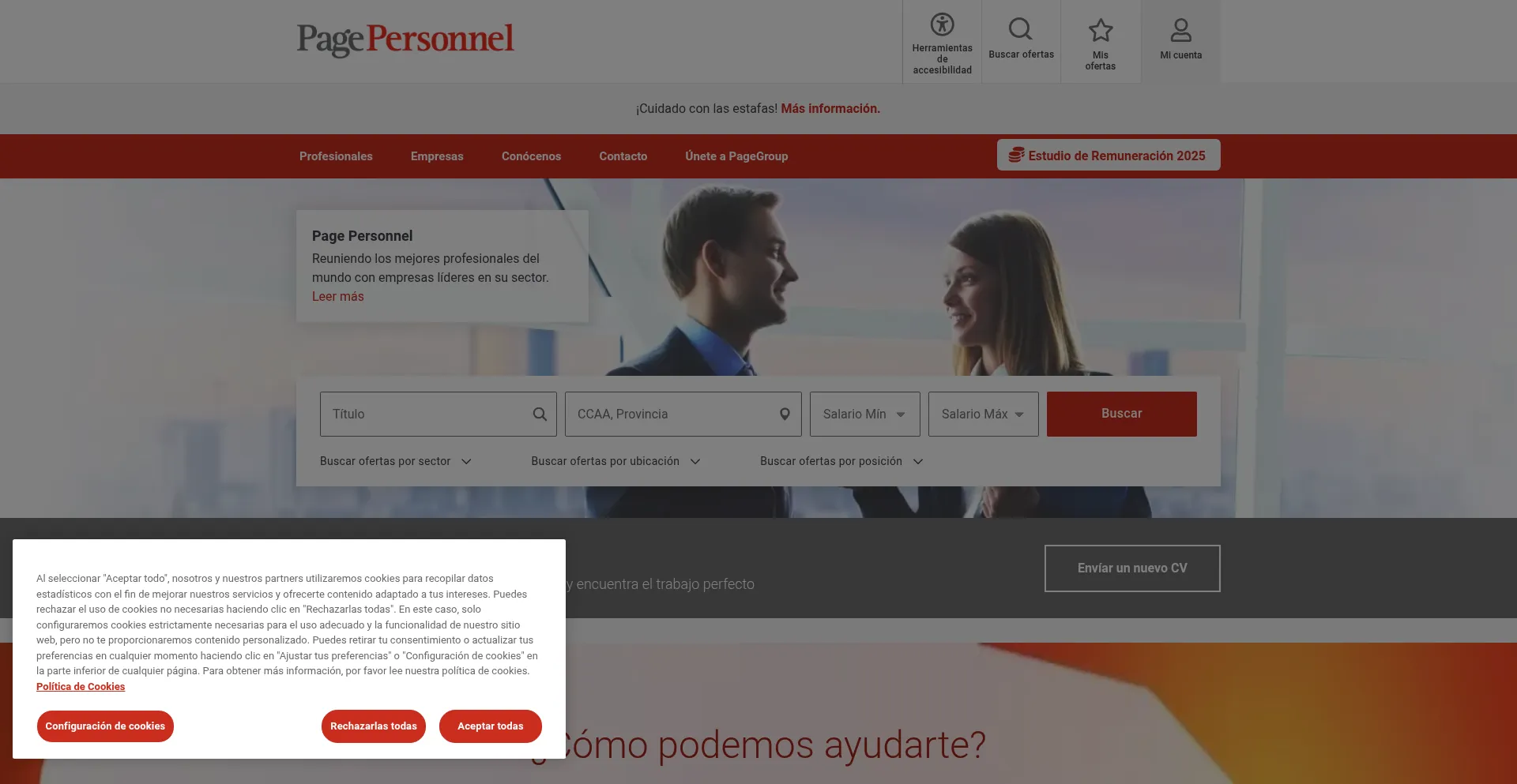 Pagepersonnel.es é Seguro e Confiável?