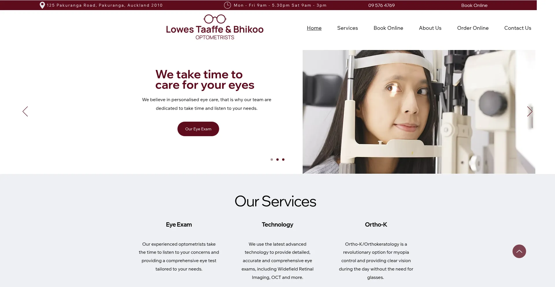 Pakurangaoptometrists.co.nz