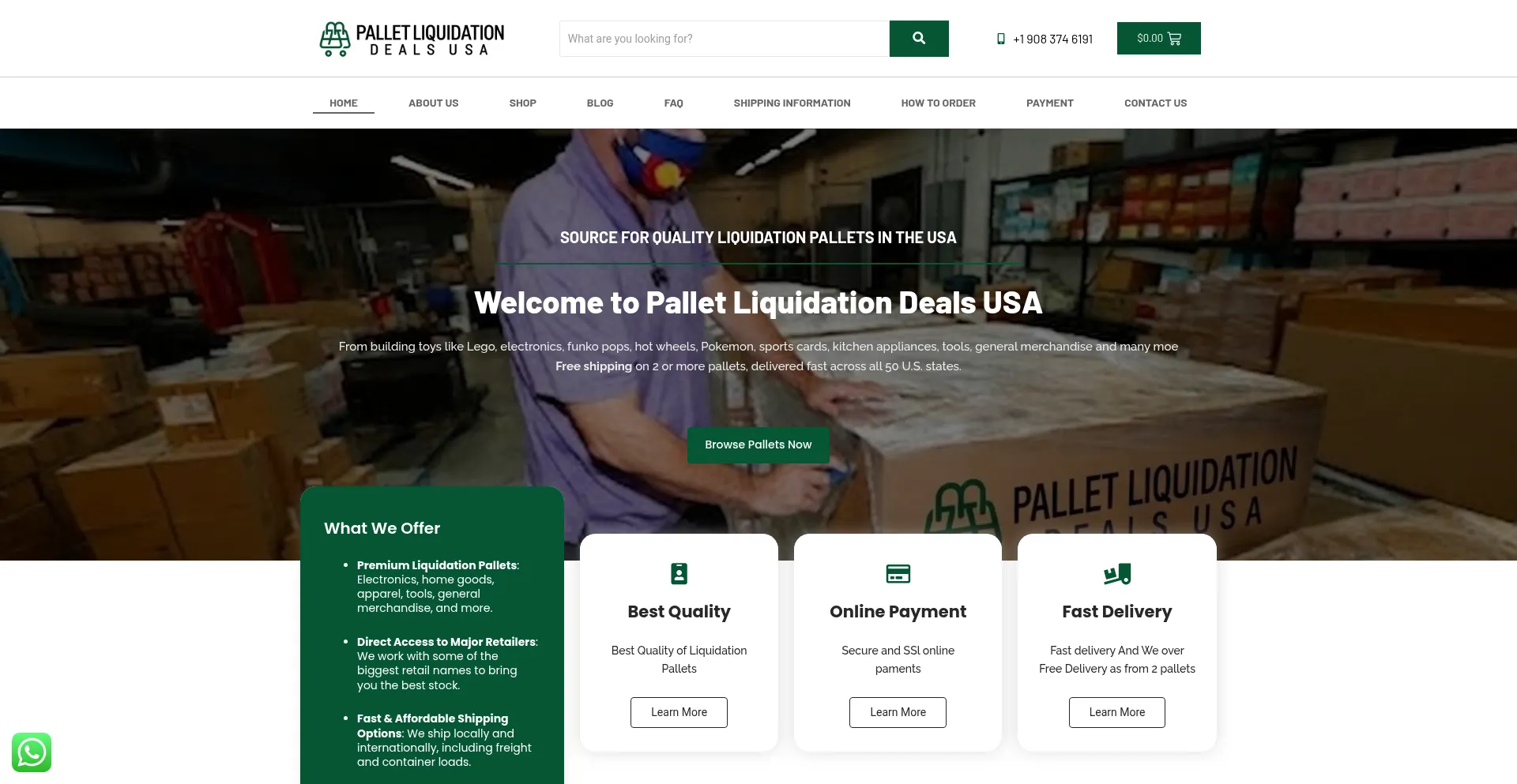 Palletliquidationdealsusa.com