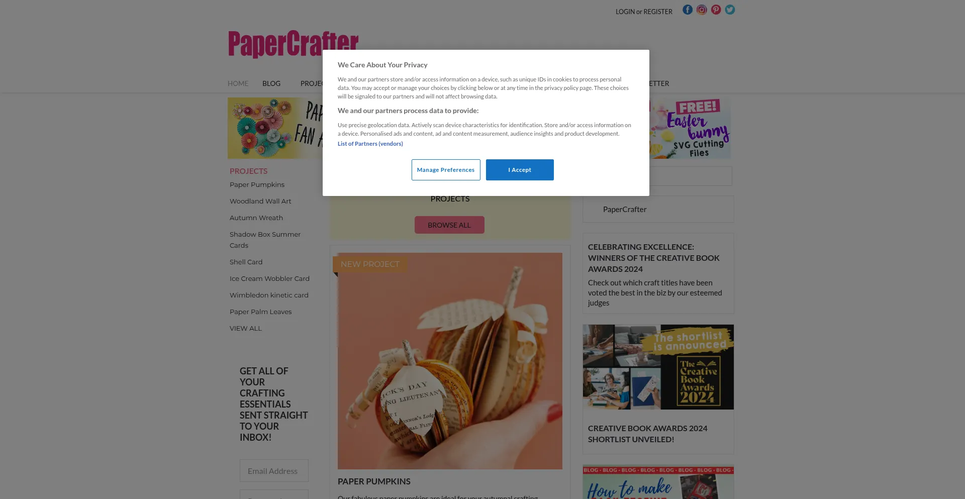 Papercraftermagazine.co.uk é Seguro e Confiável?