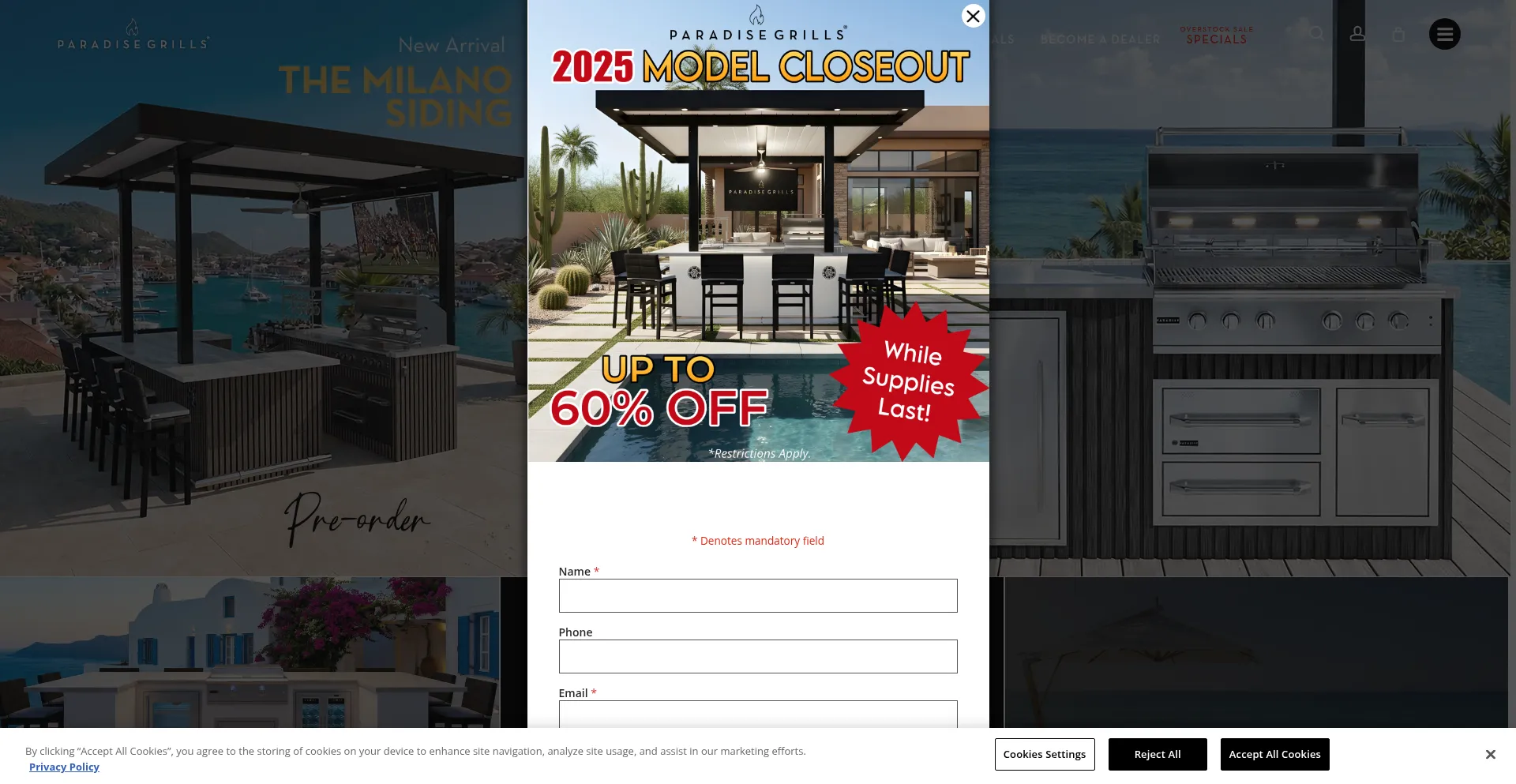 Paradisegrillsdirect.com