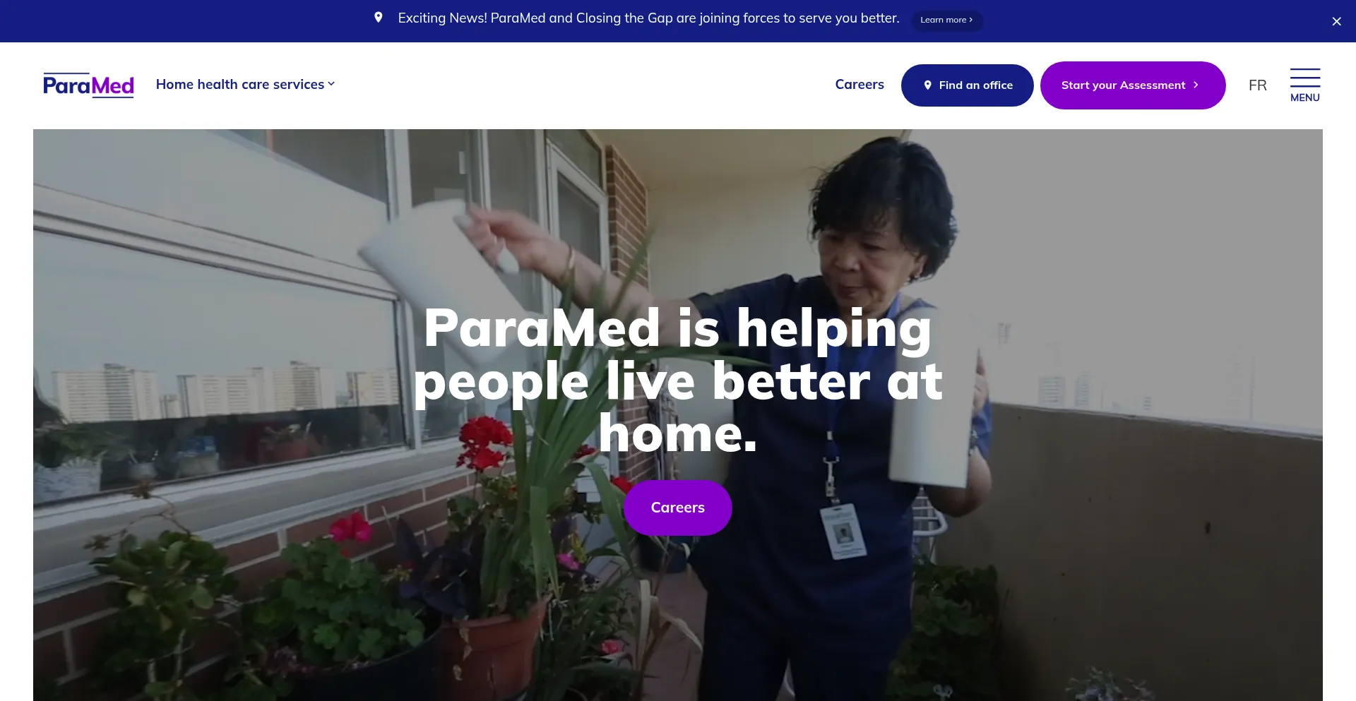 Paramed.com Screenshot