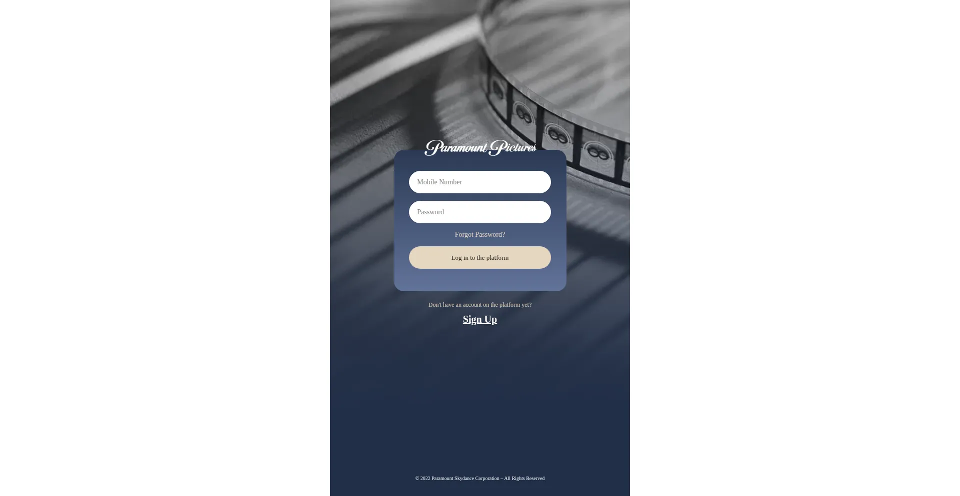 Paramointsvip.com Screenshot