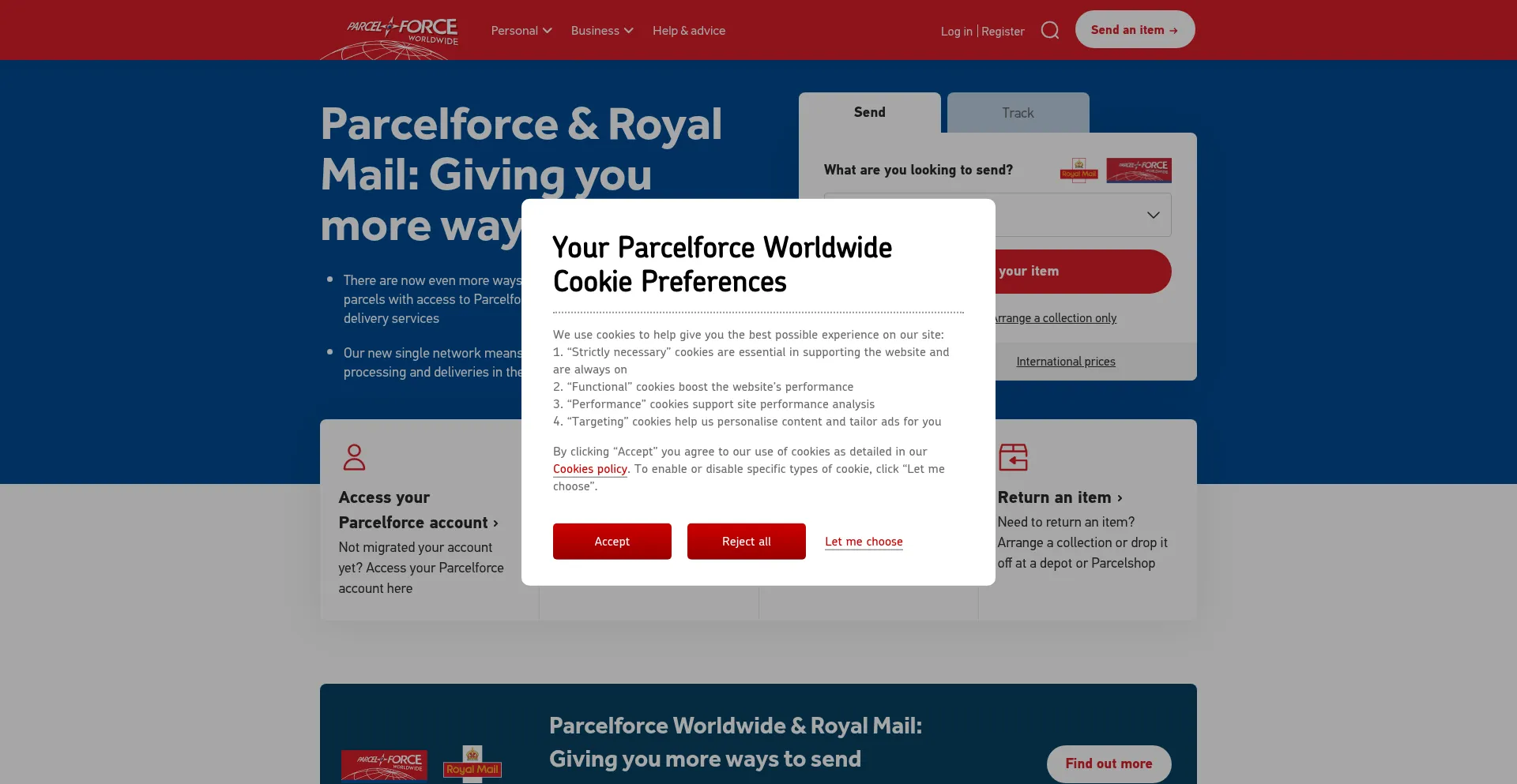 Parcelforce.com é Seguro e Confiável?