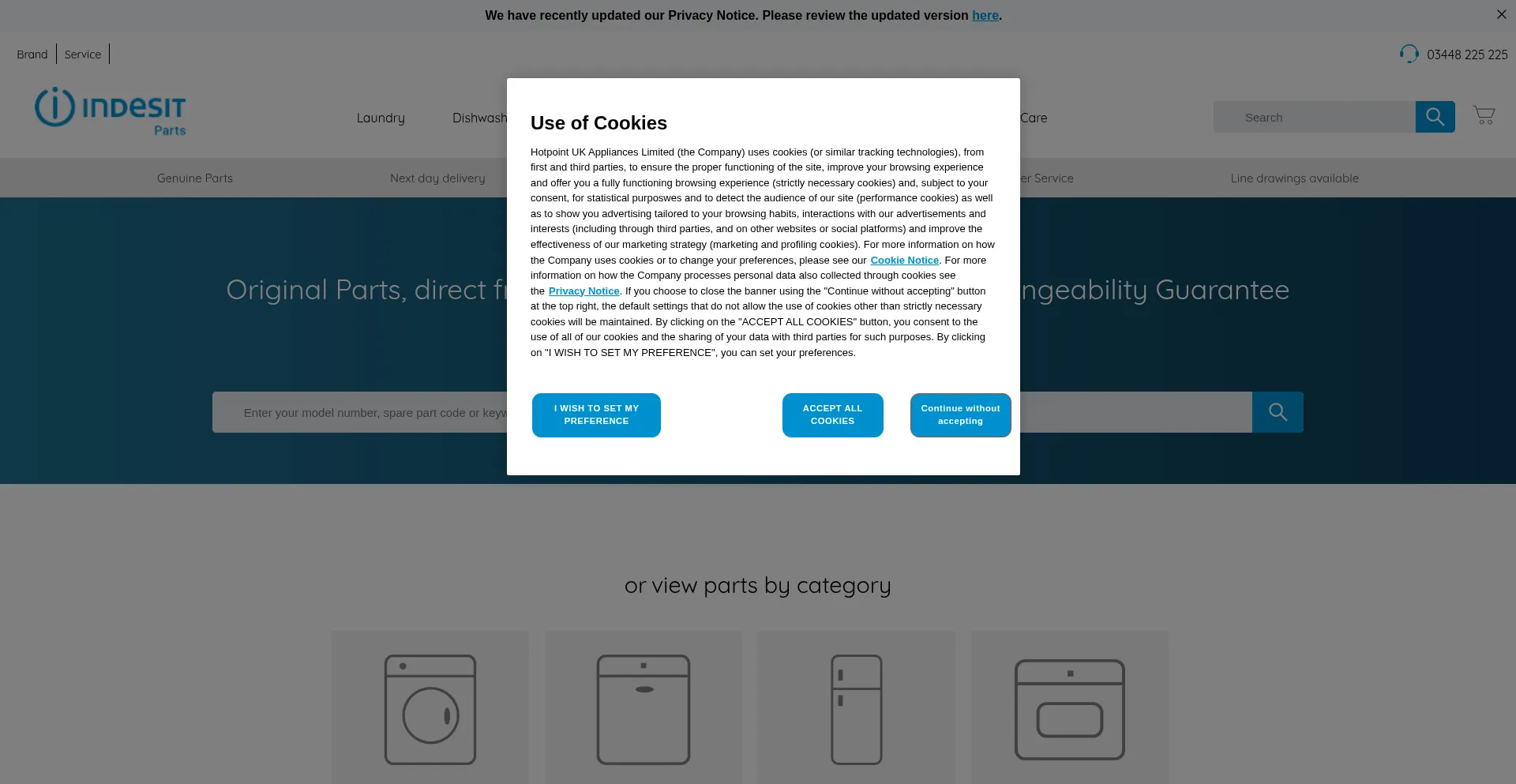 Partstest.indesit.co.uk