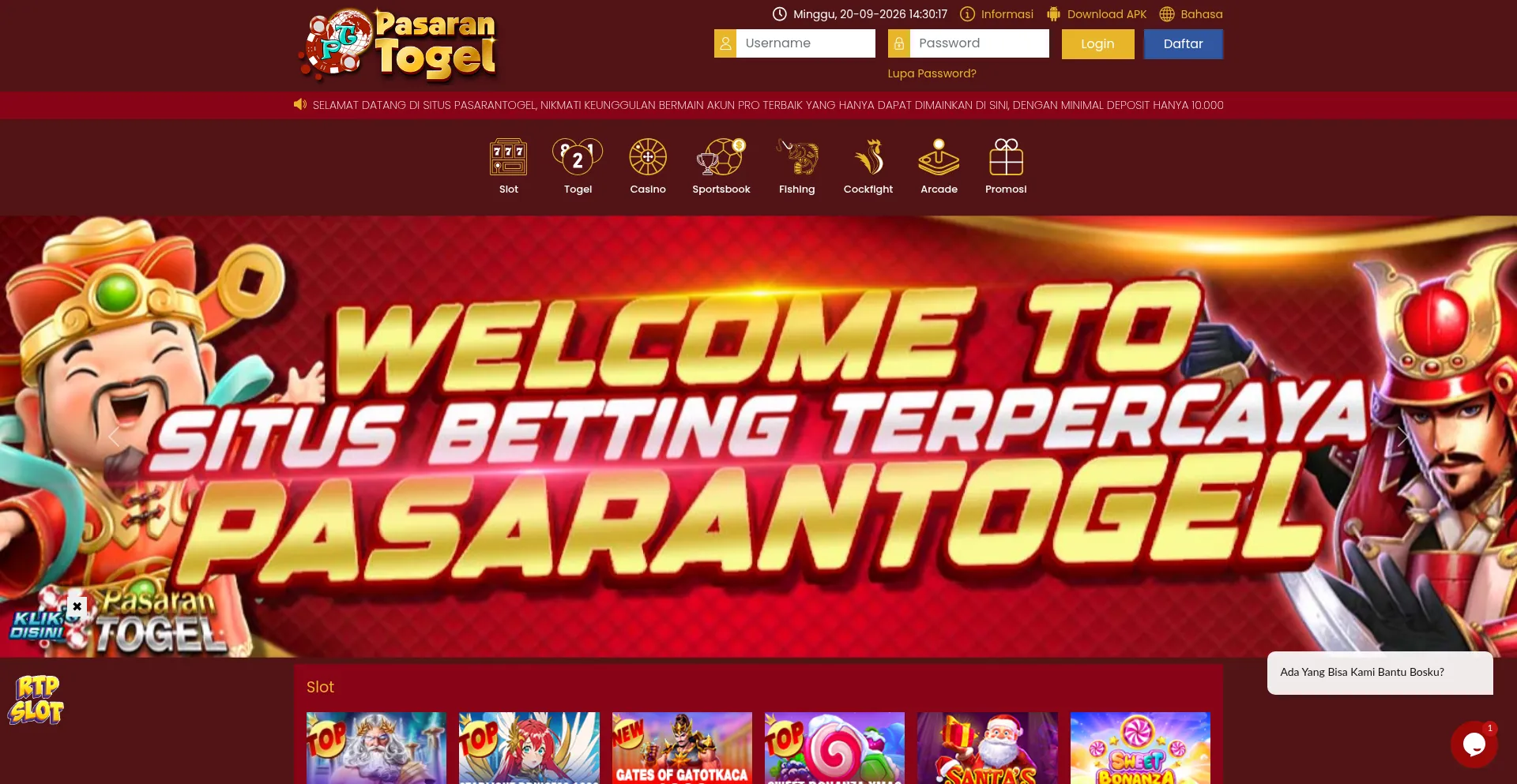 Pasarantogel.com