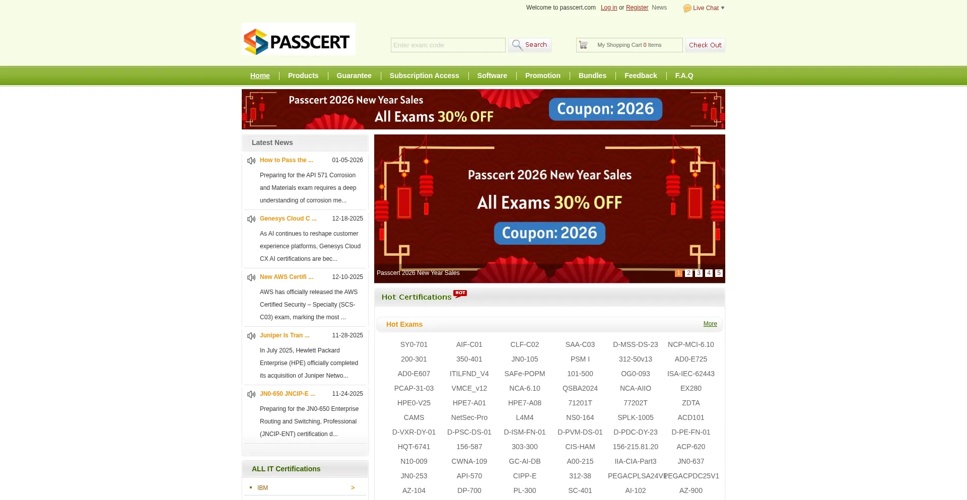 Passcert.com