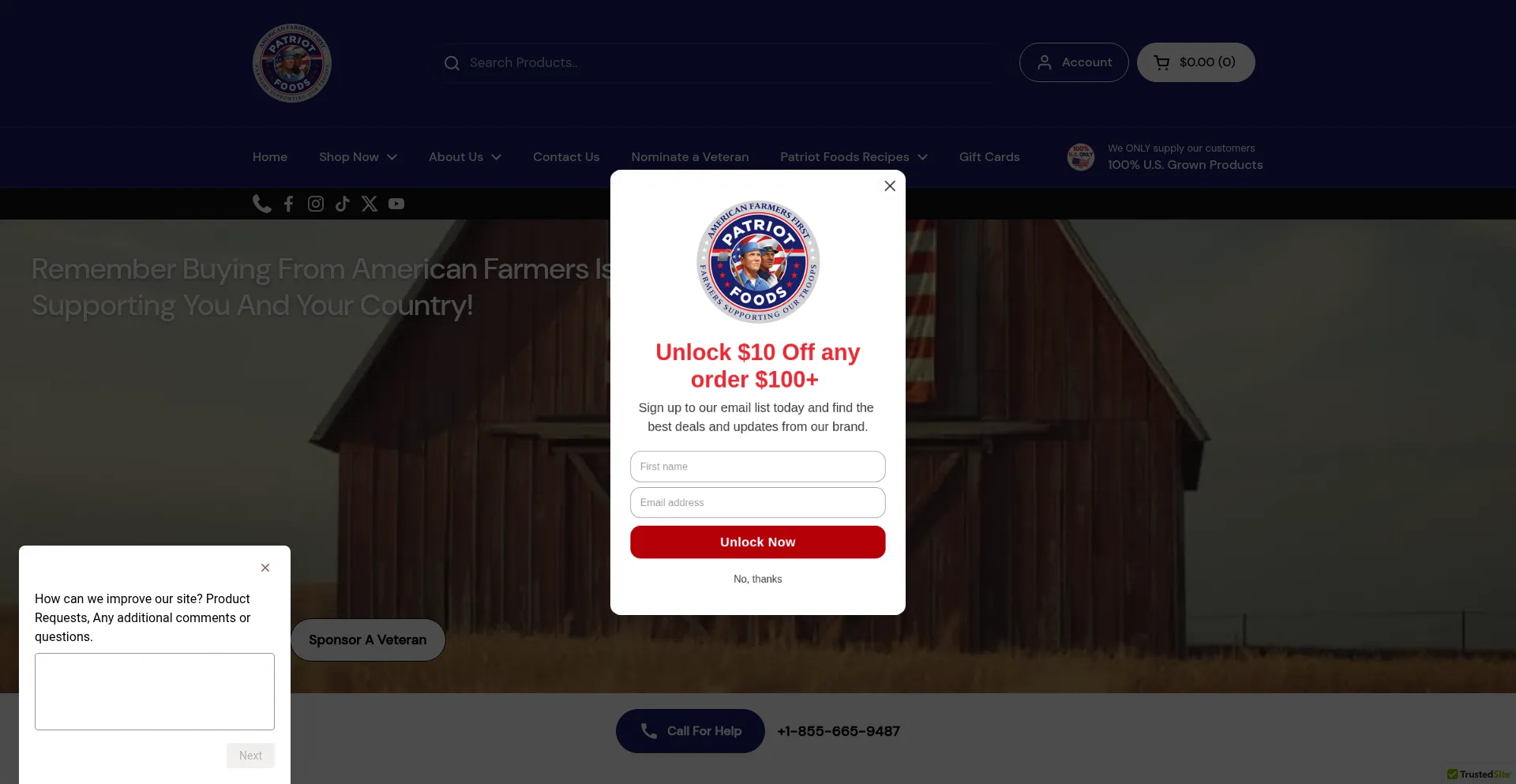 Patriotfoods.com