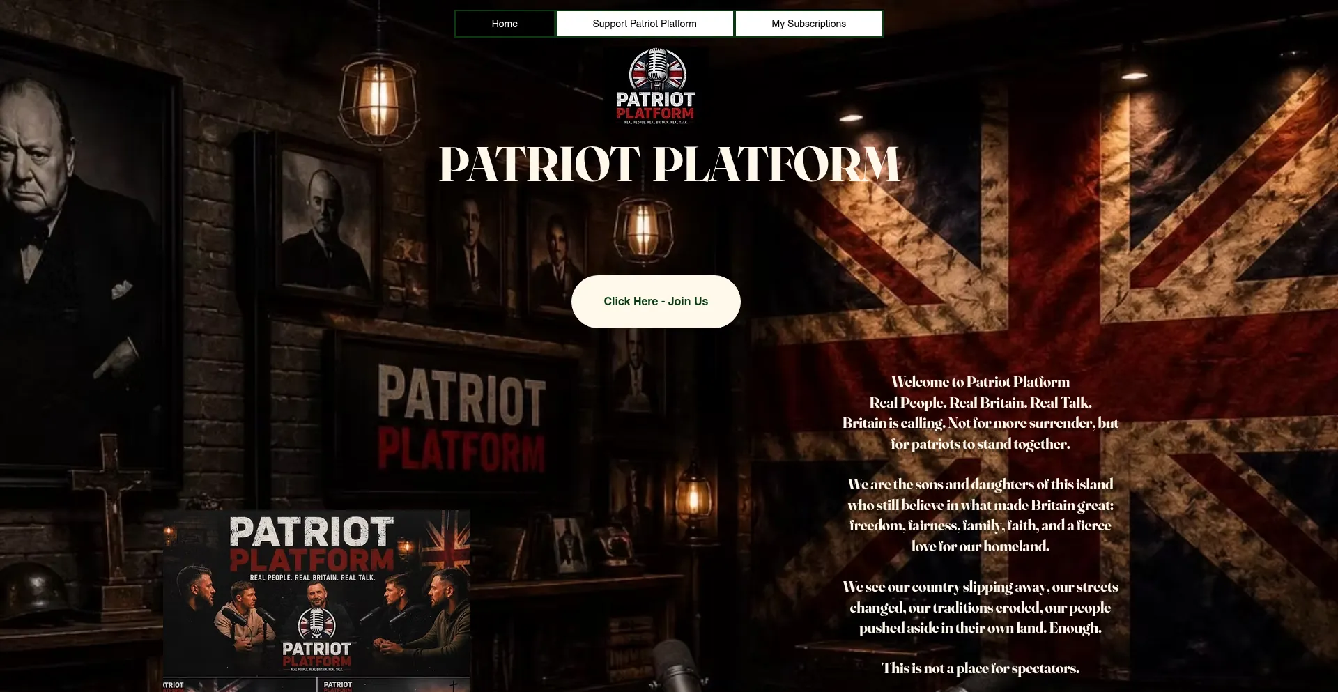 Patriotplatform.co.uk