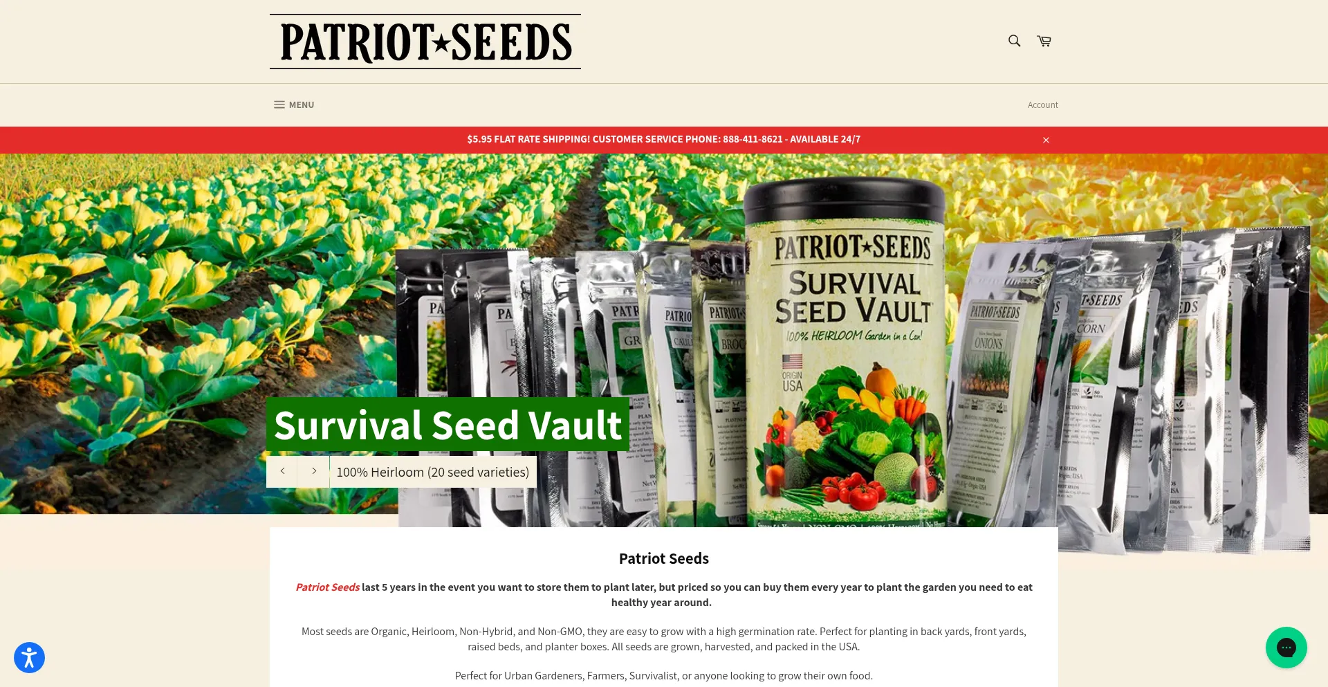 Patriotseeds.com