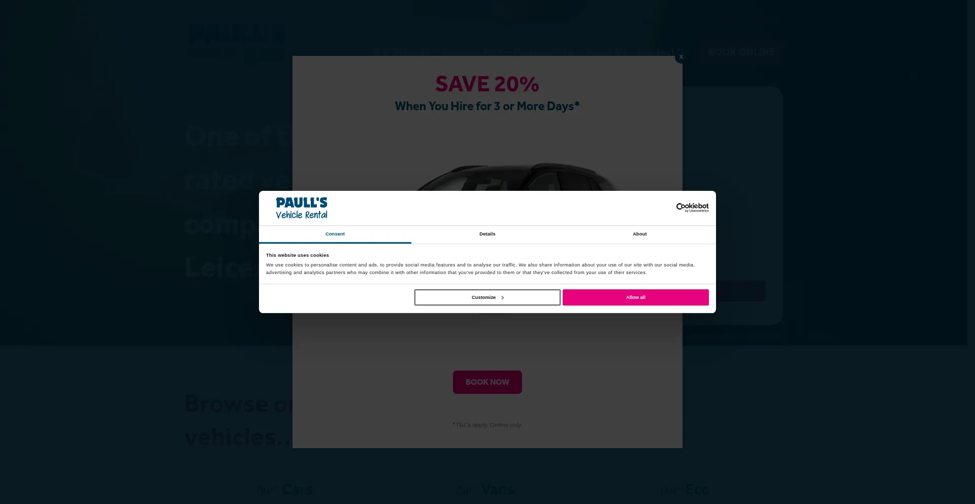 Paullsvehiclerental.co.uk