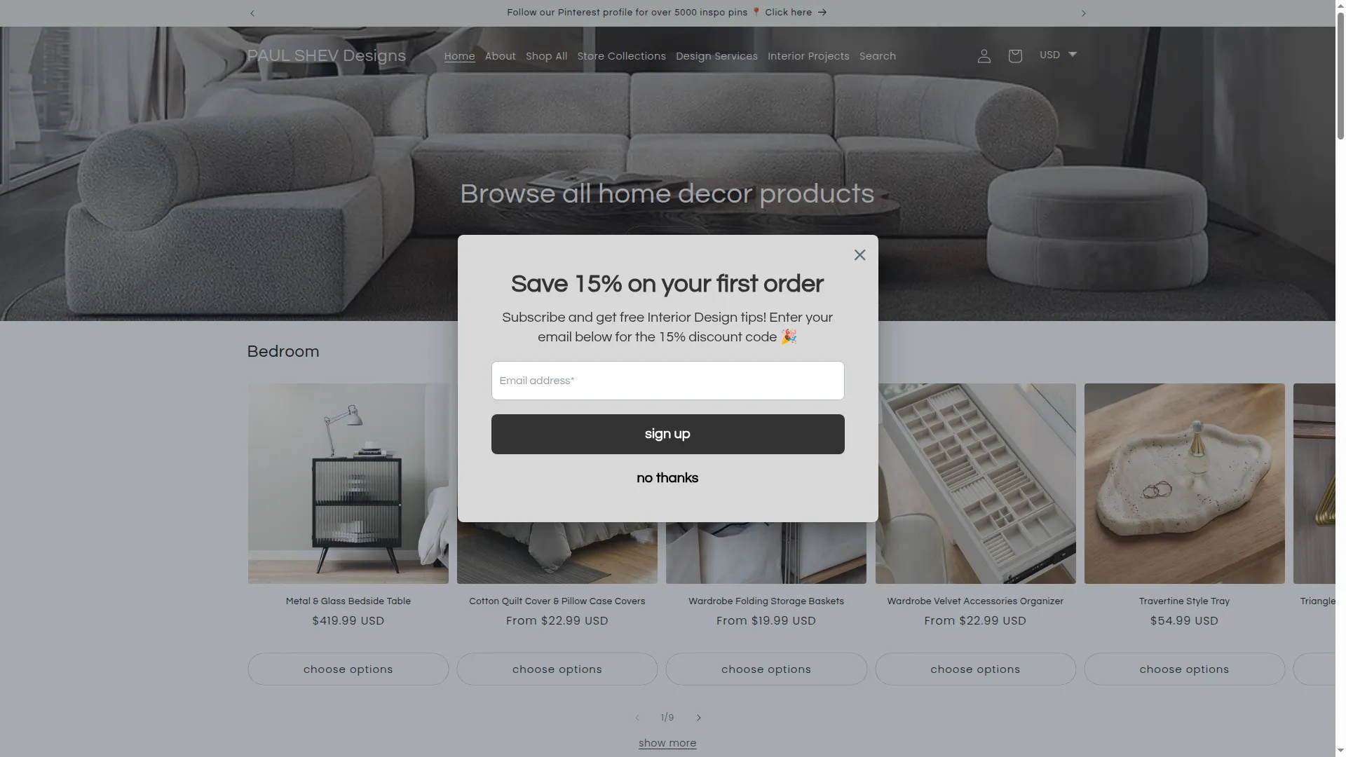 Paulshevdesigns.com