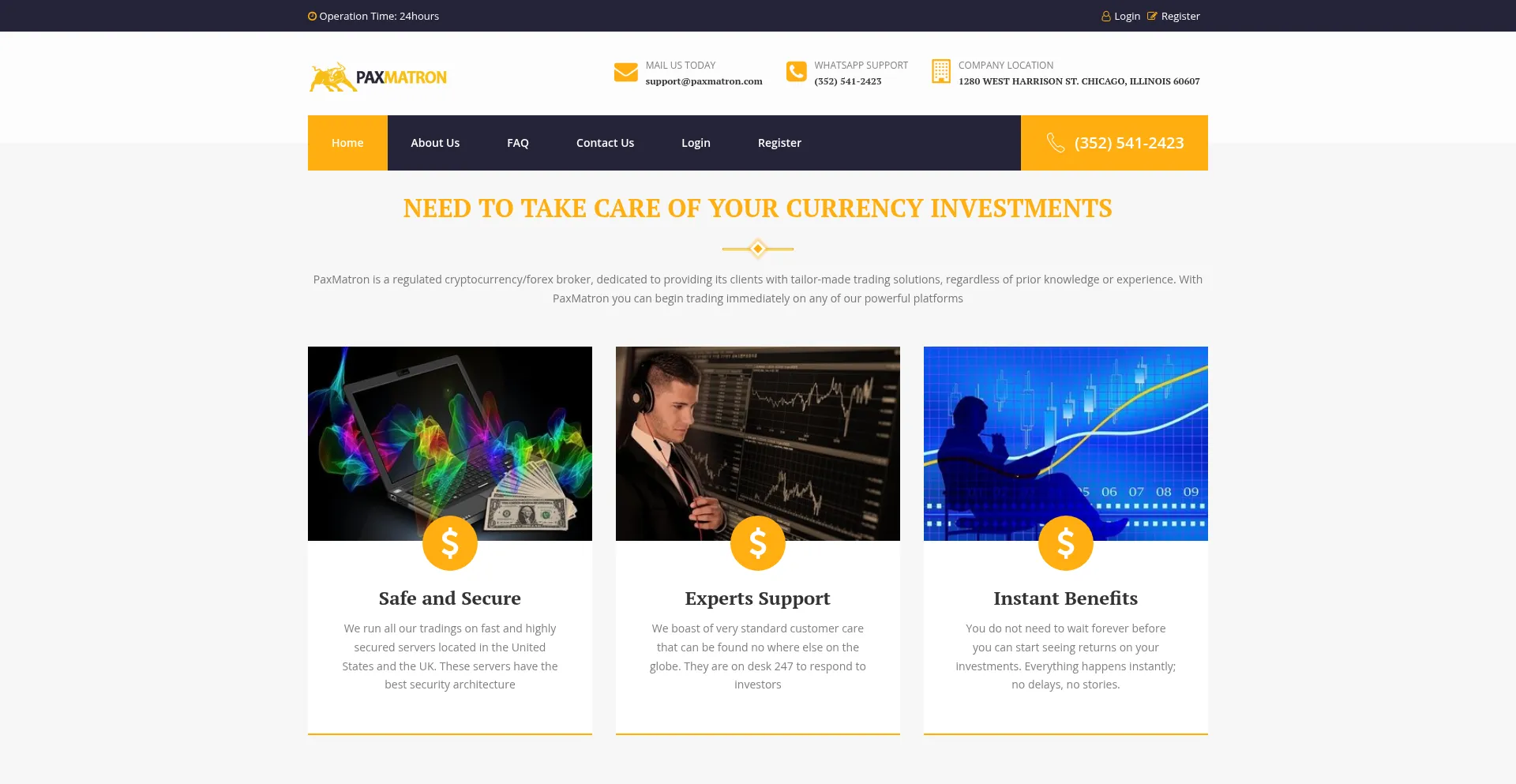 Paxmatron.com é Seguro e Confiável?
