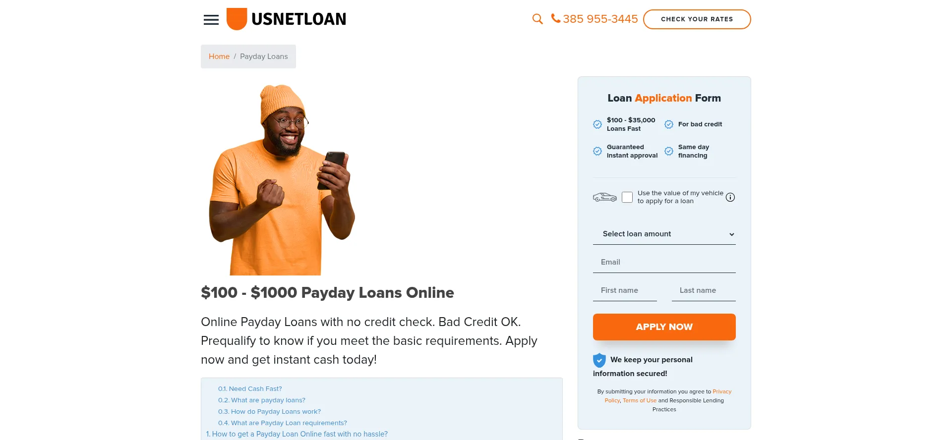 Paydayloansforusa.org