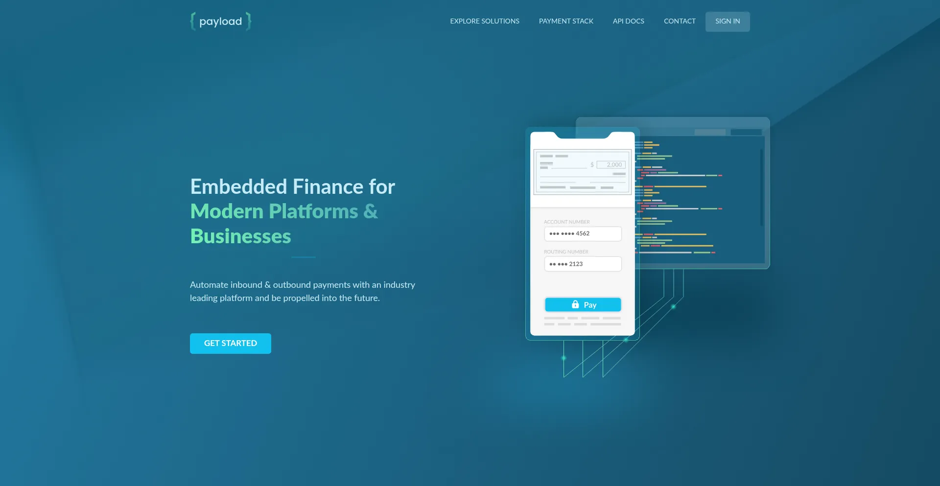 Payload.com Screenshot