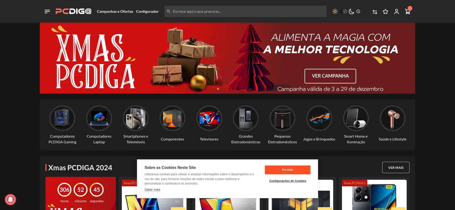 Pcdiga.com Screenshot