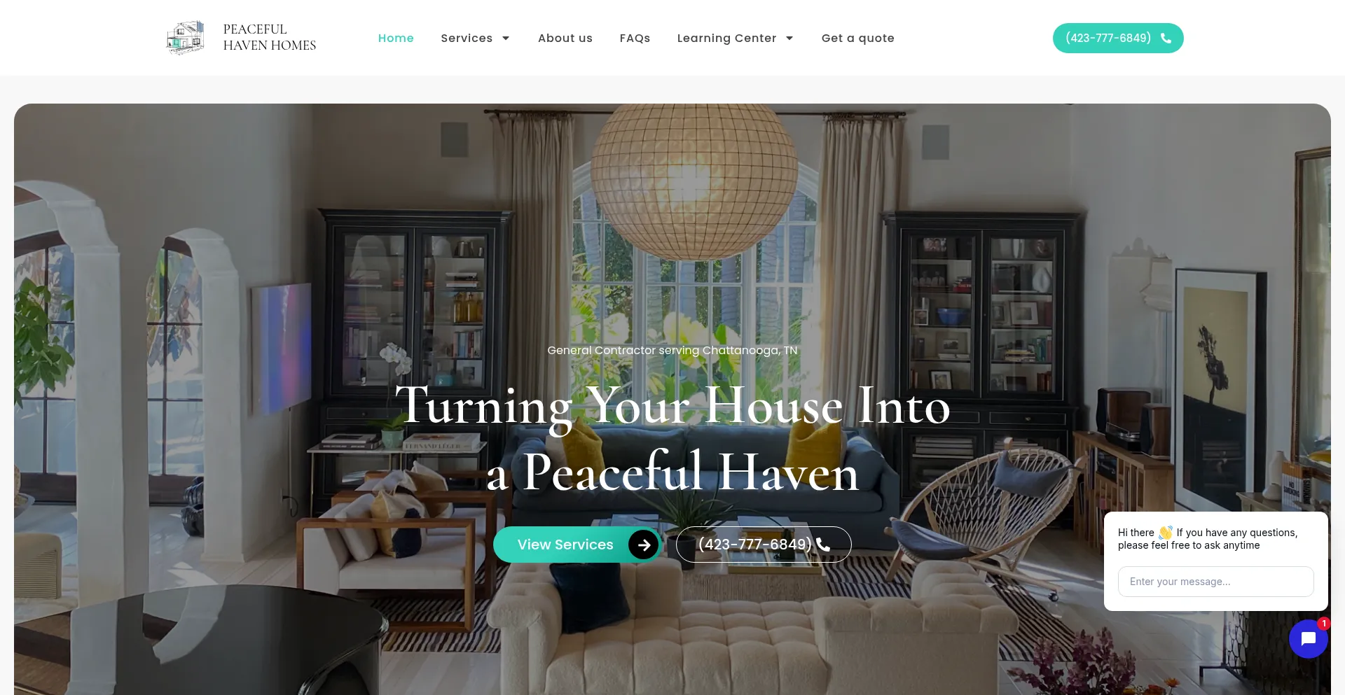 Peacefulhavenhomes.com