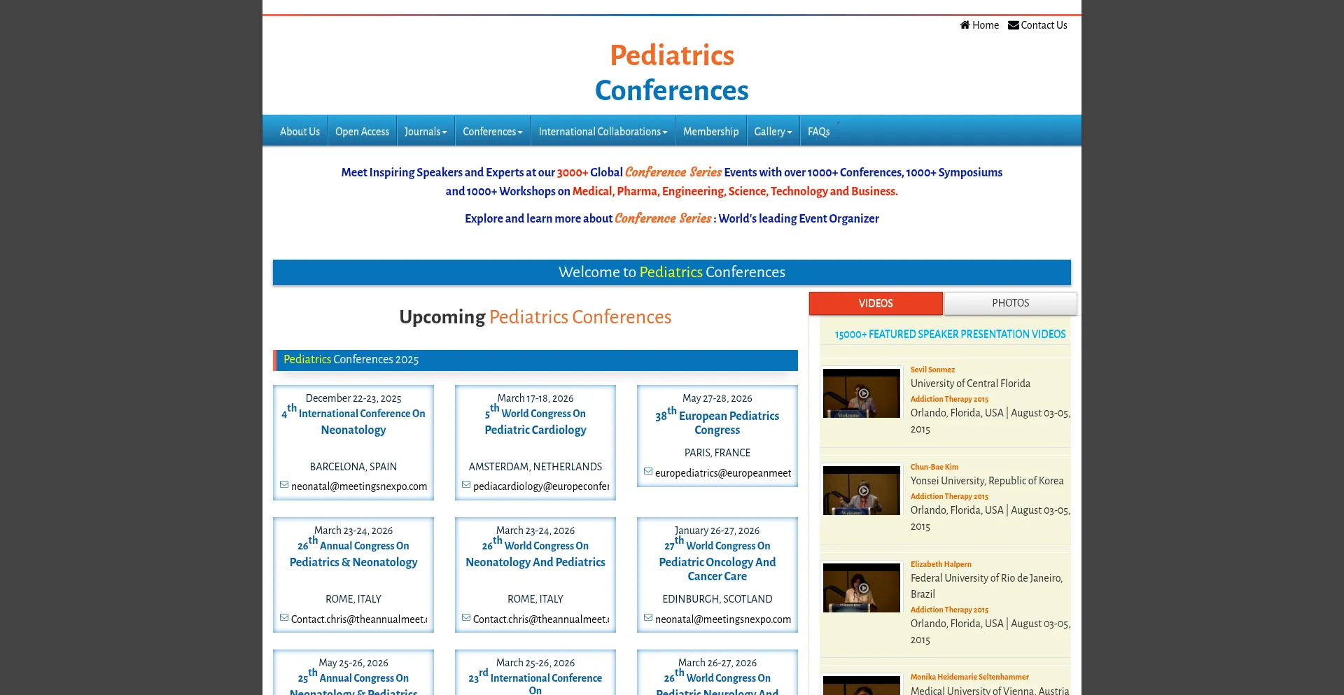 Pediatricsconferences.com
