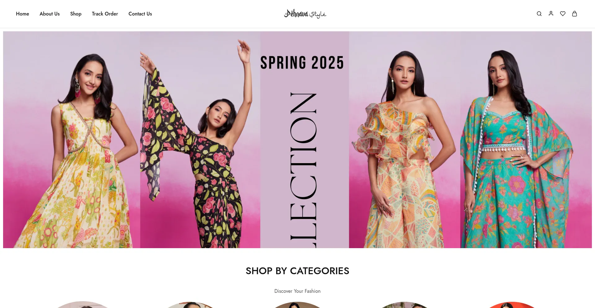 Website screenshot of Pehnavastyle.com