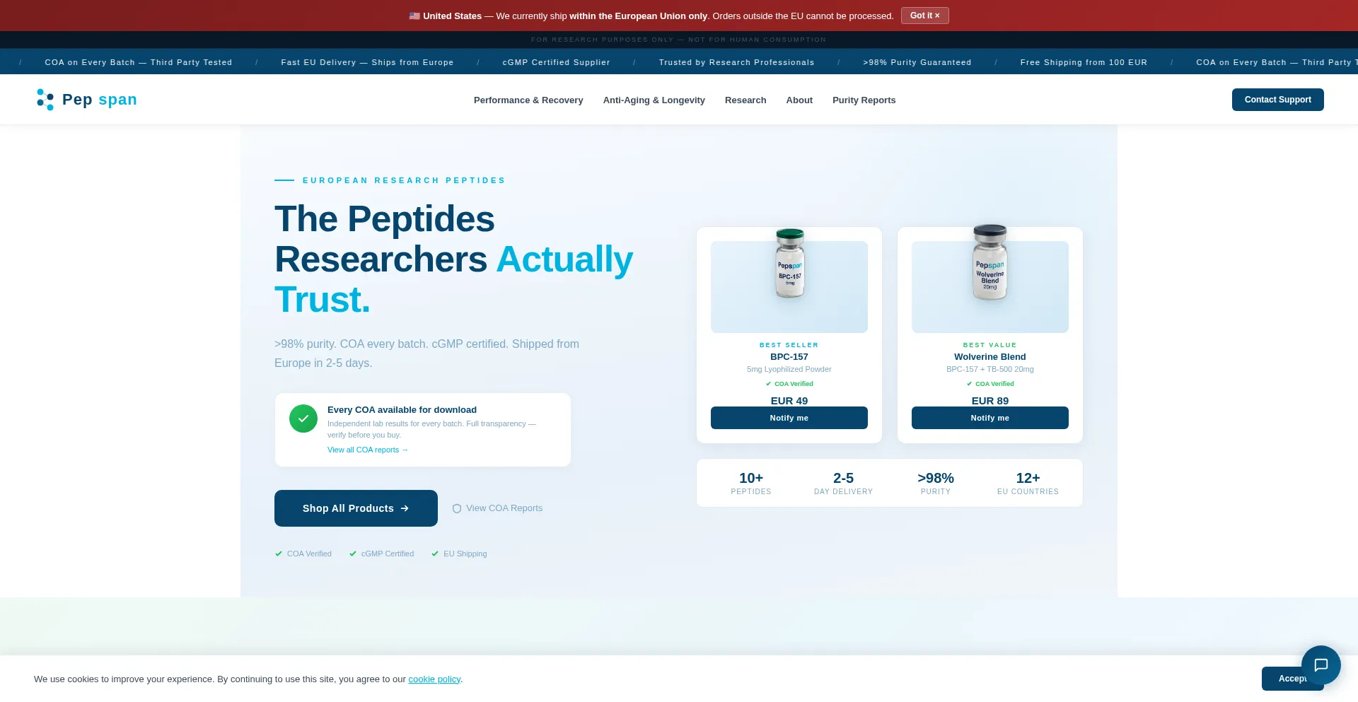 Pepspan.com