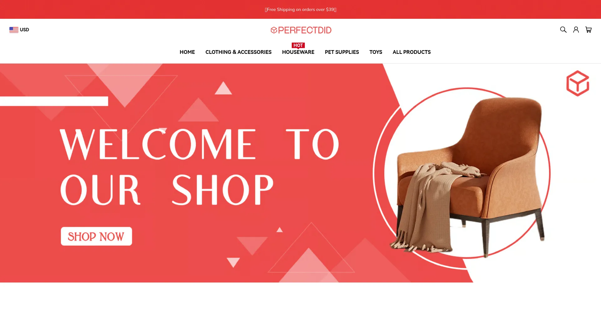 Website screenshot of Perfectdid.com