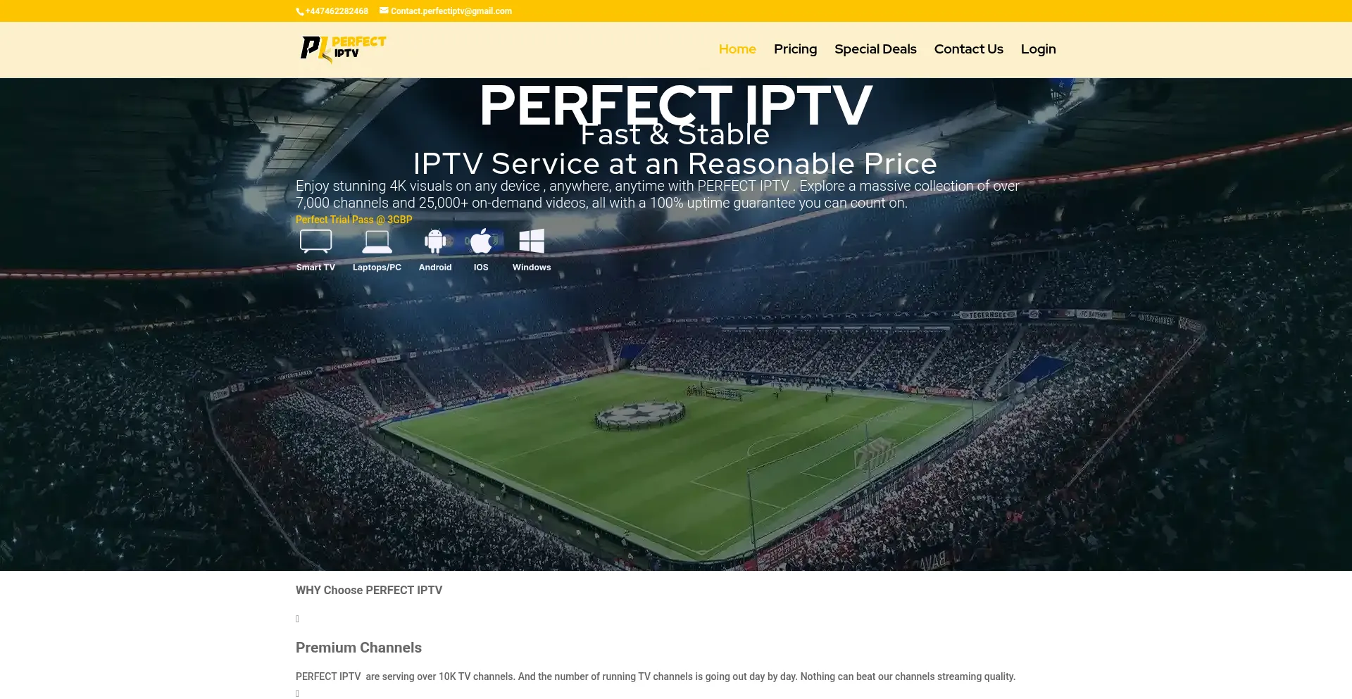 Perfectiptv.store é Seguro e Confiável?