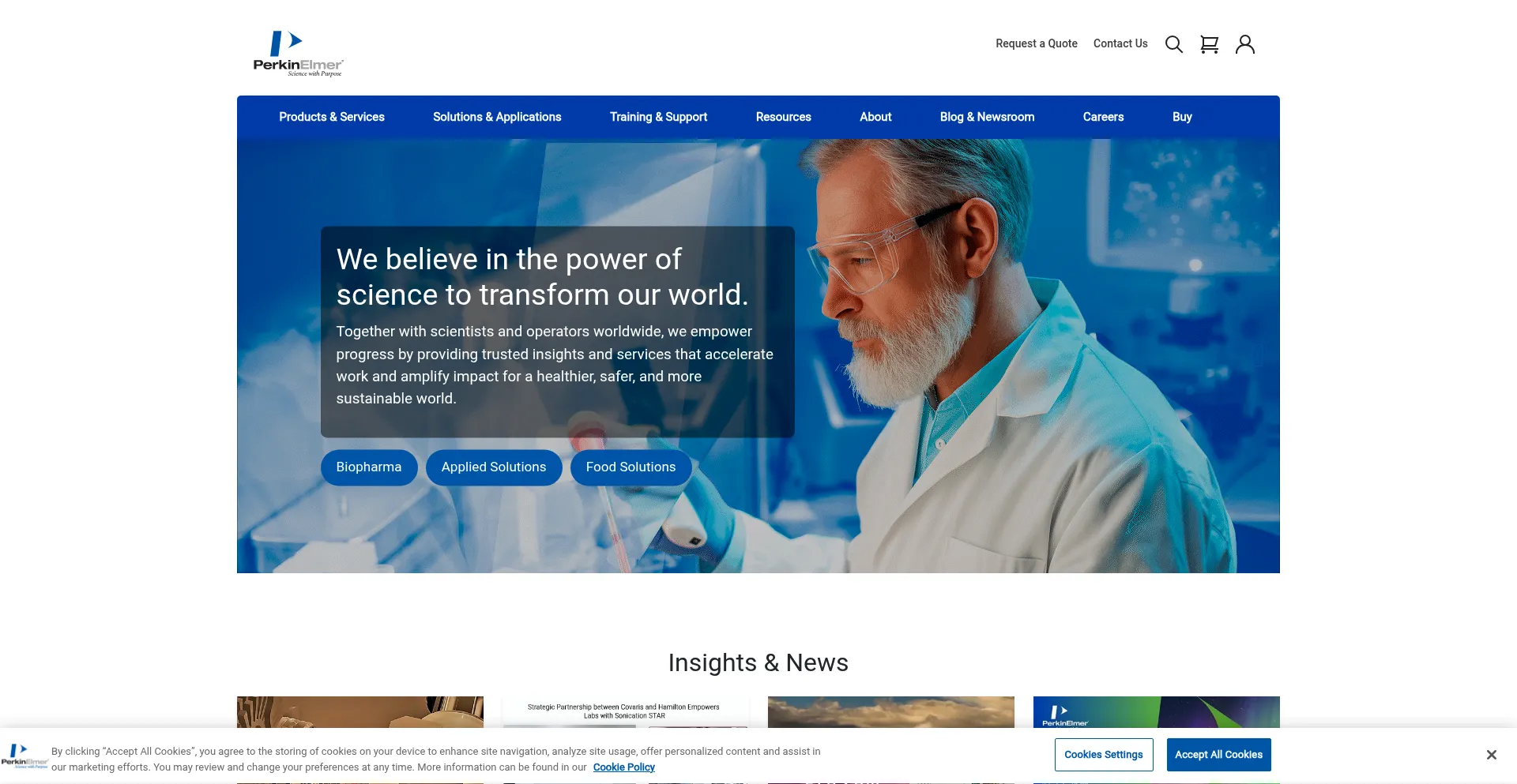 Perkinelmer.com é Seguro e Confiável?