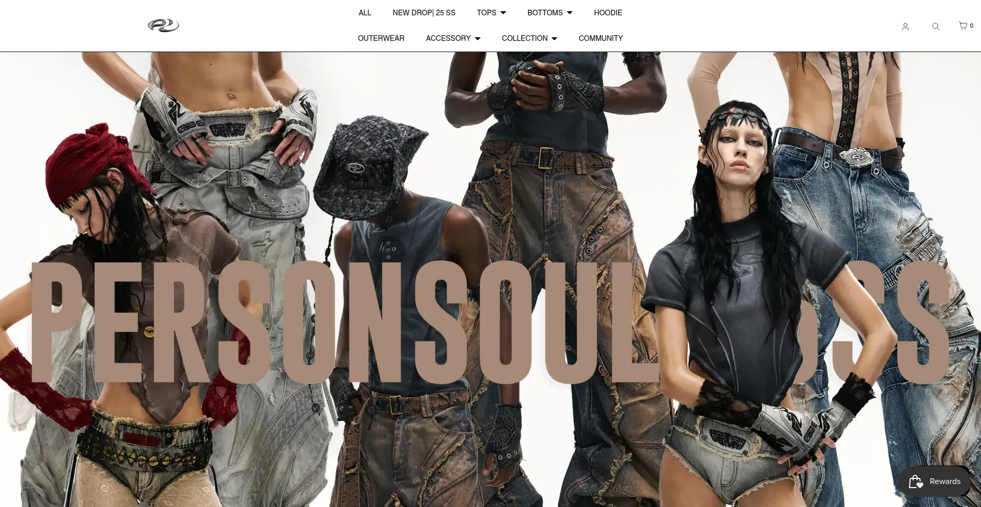 Website screenshot of Personsoul.com