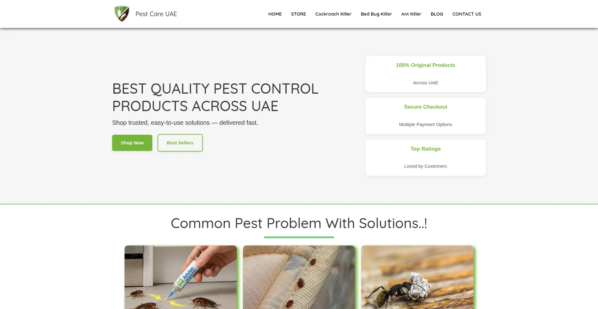 Pestcareuae.com é Seguro e Confiável?