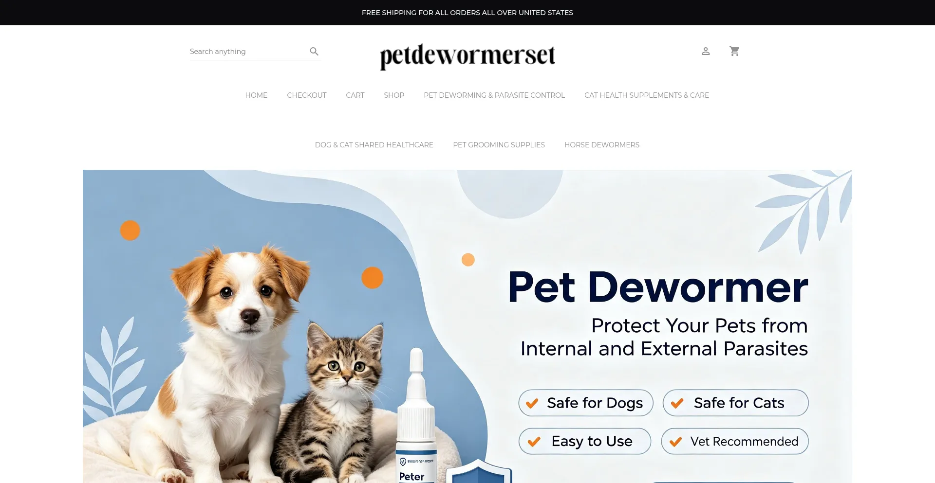 Petdewormerset.com