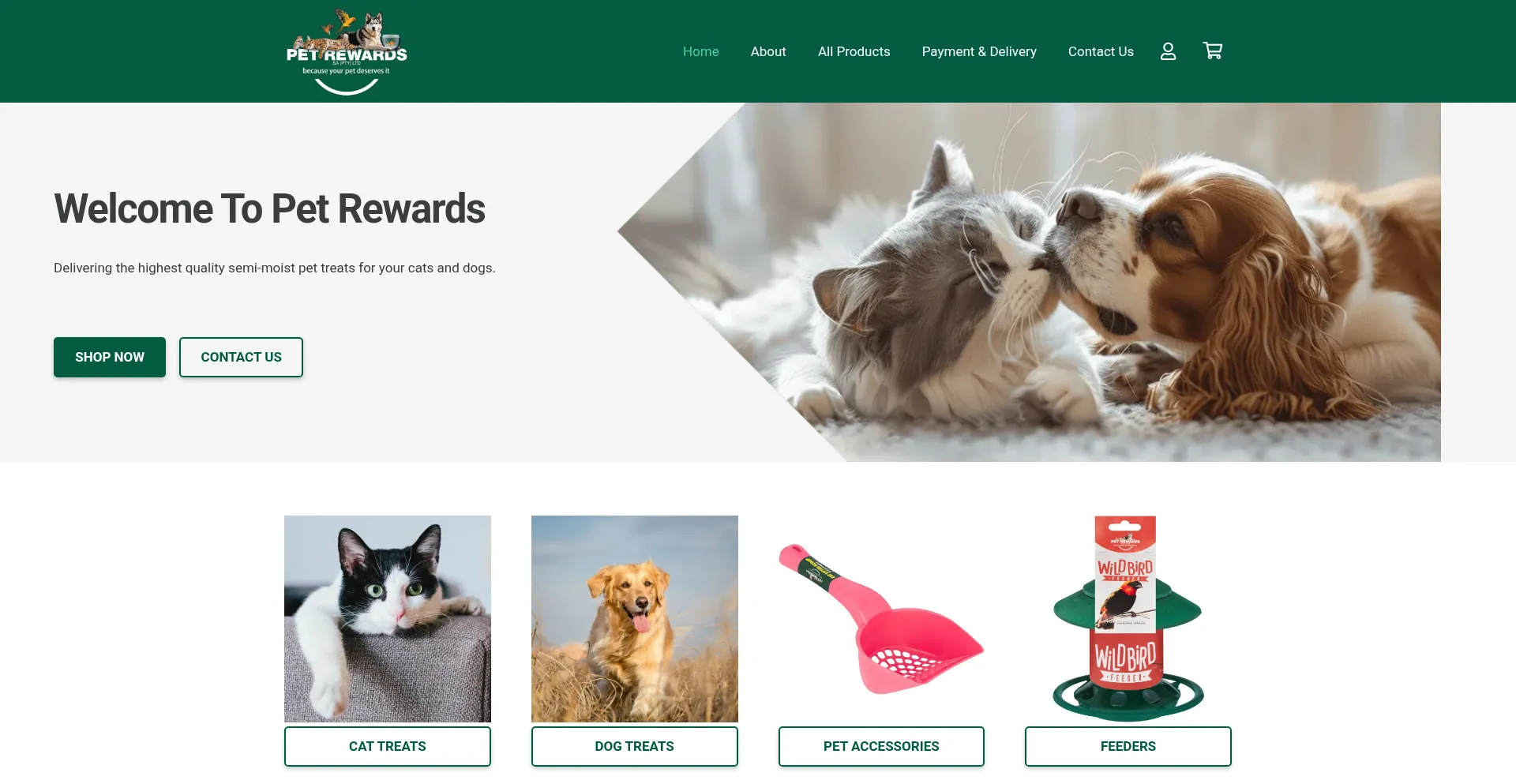 Website screenshot of Petrewards.co.za