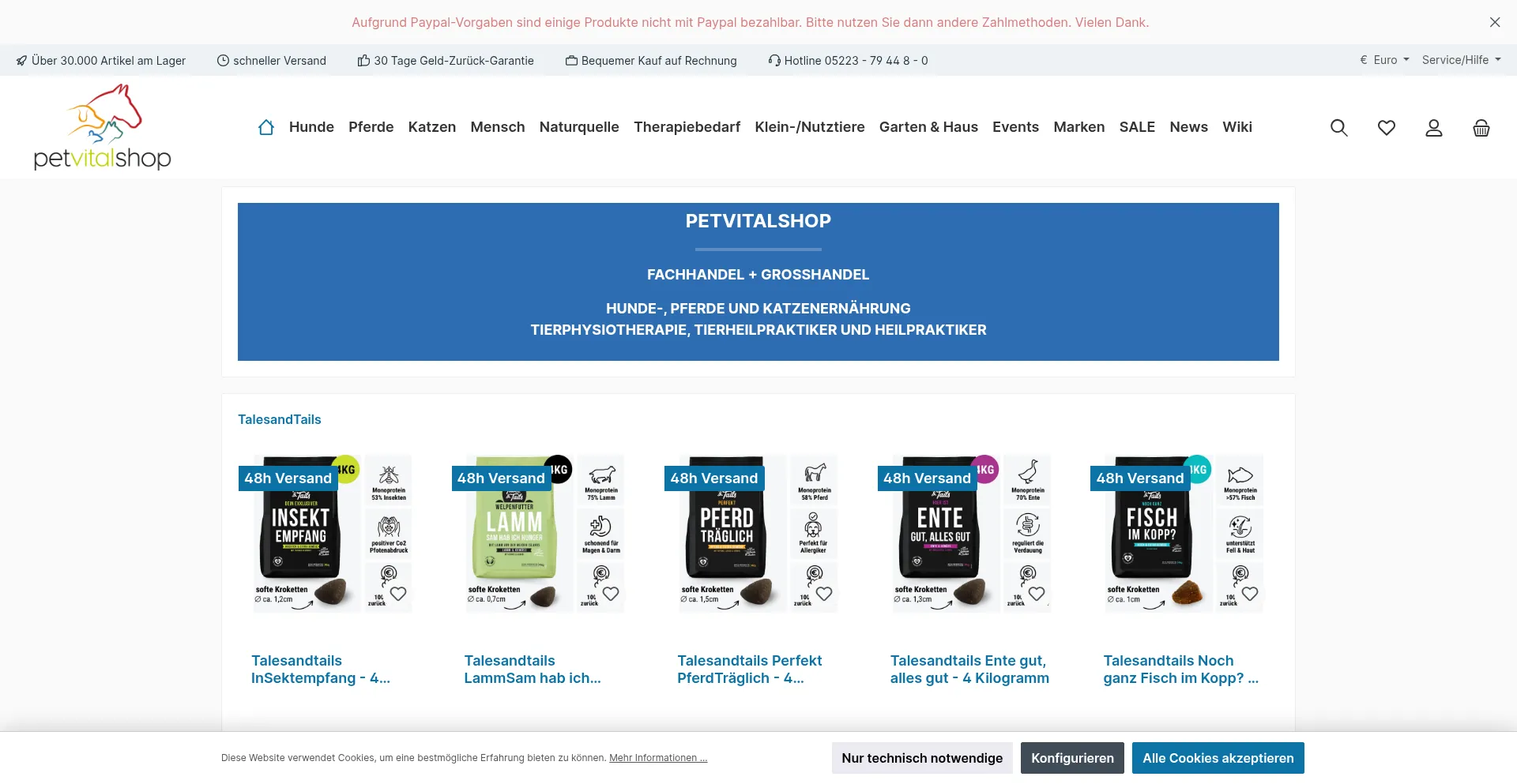 Petvitalshop.de é Seguro e Confiável?