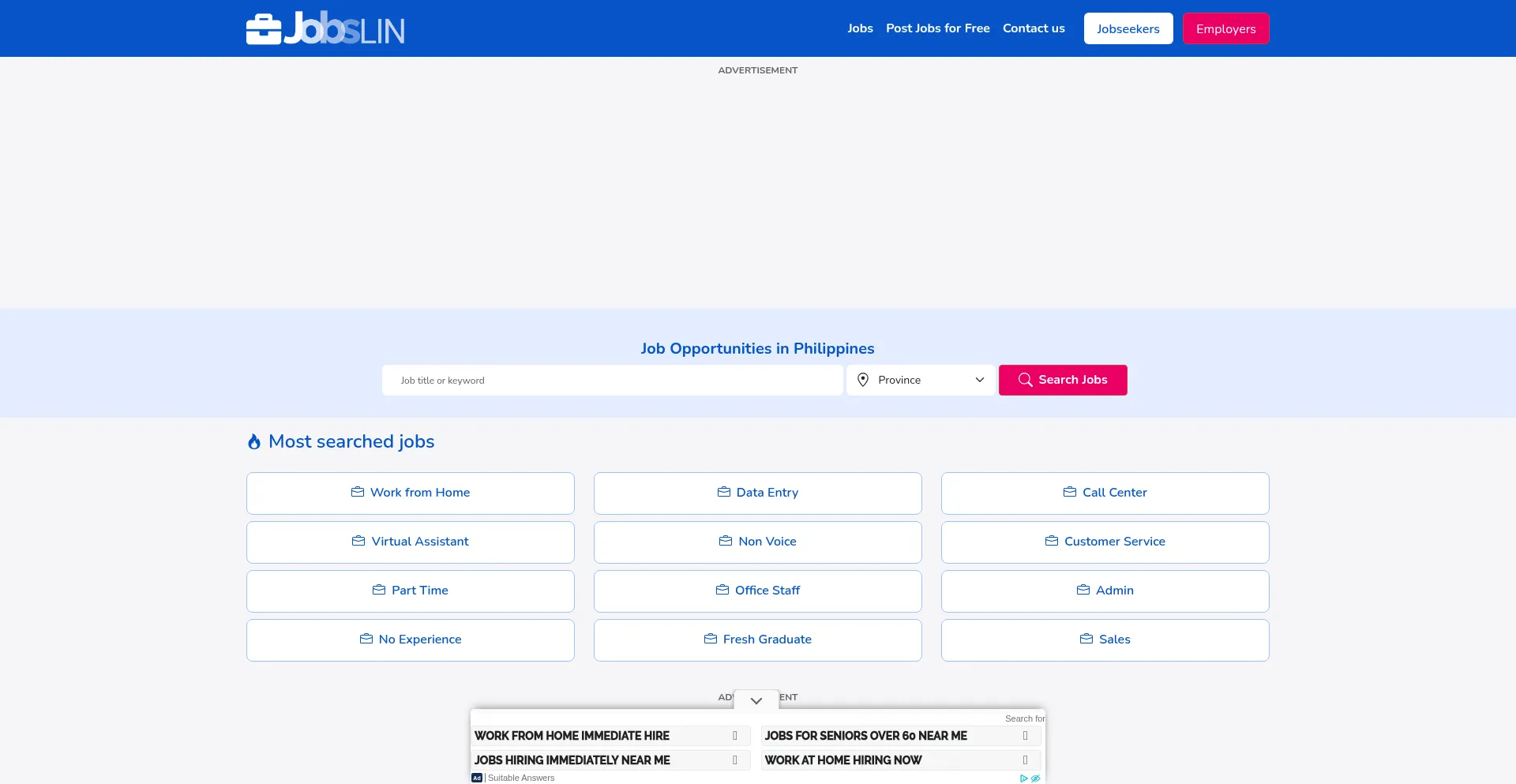 Ph.jobslin.com é Seguro e Confiável?