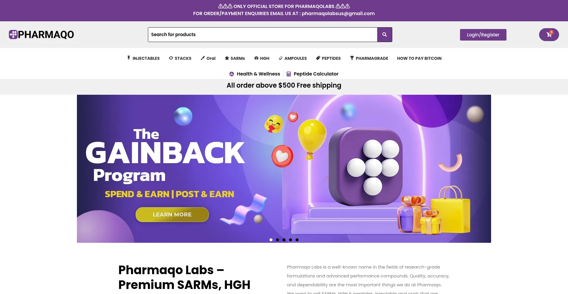 Pharmaqo-labs.us