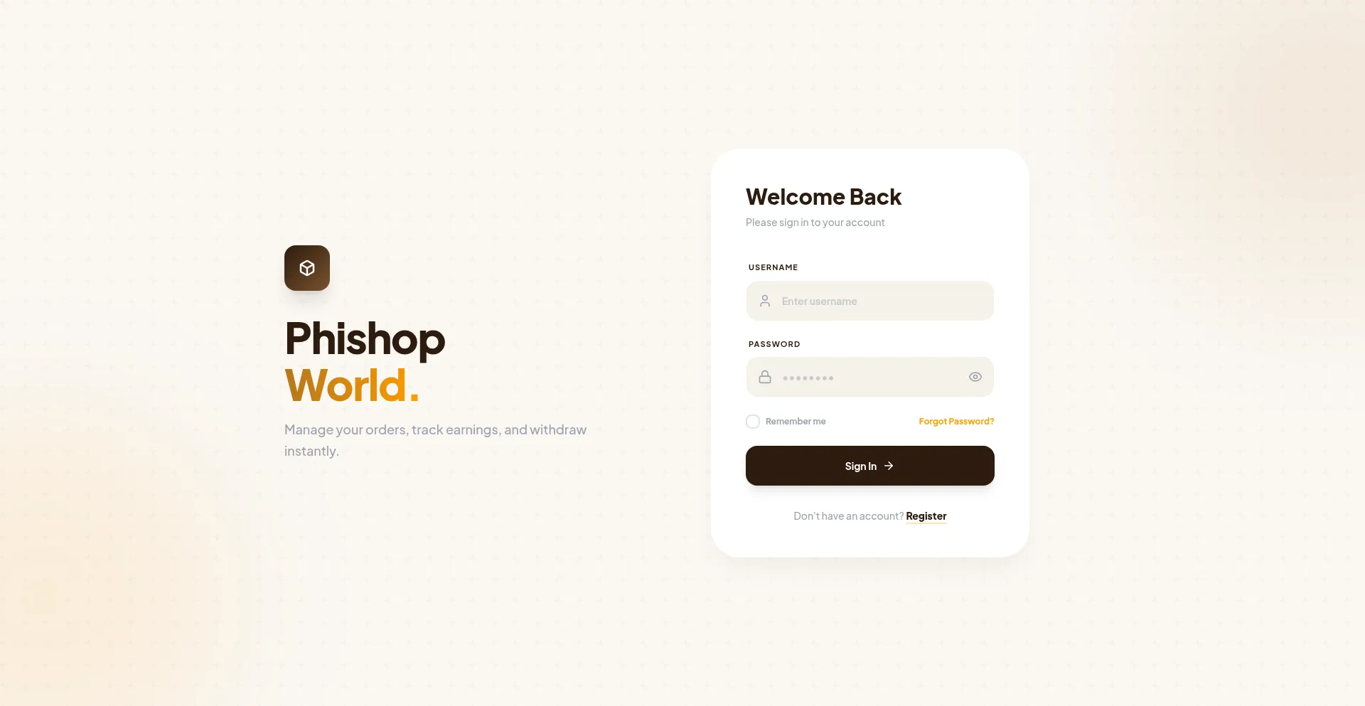Phishop.work