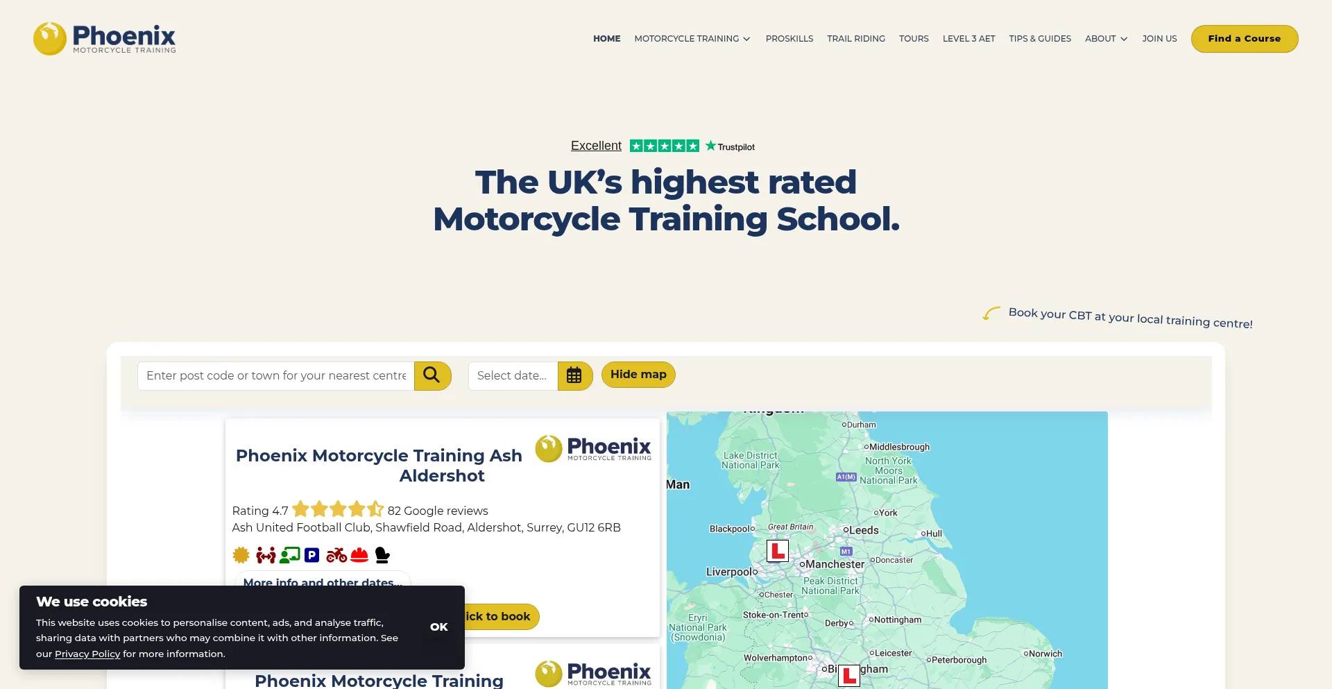 Phoenixmotorcycletraining.co.uk é Seguro e Confiável?
