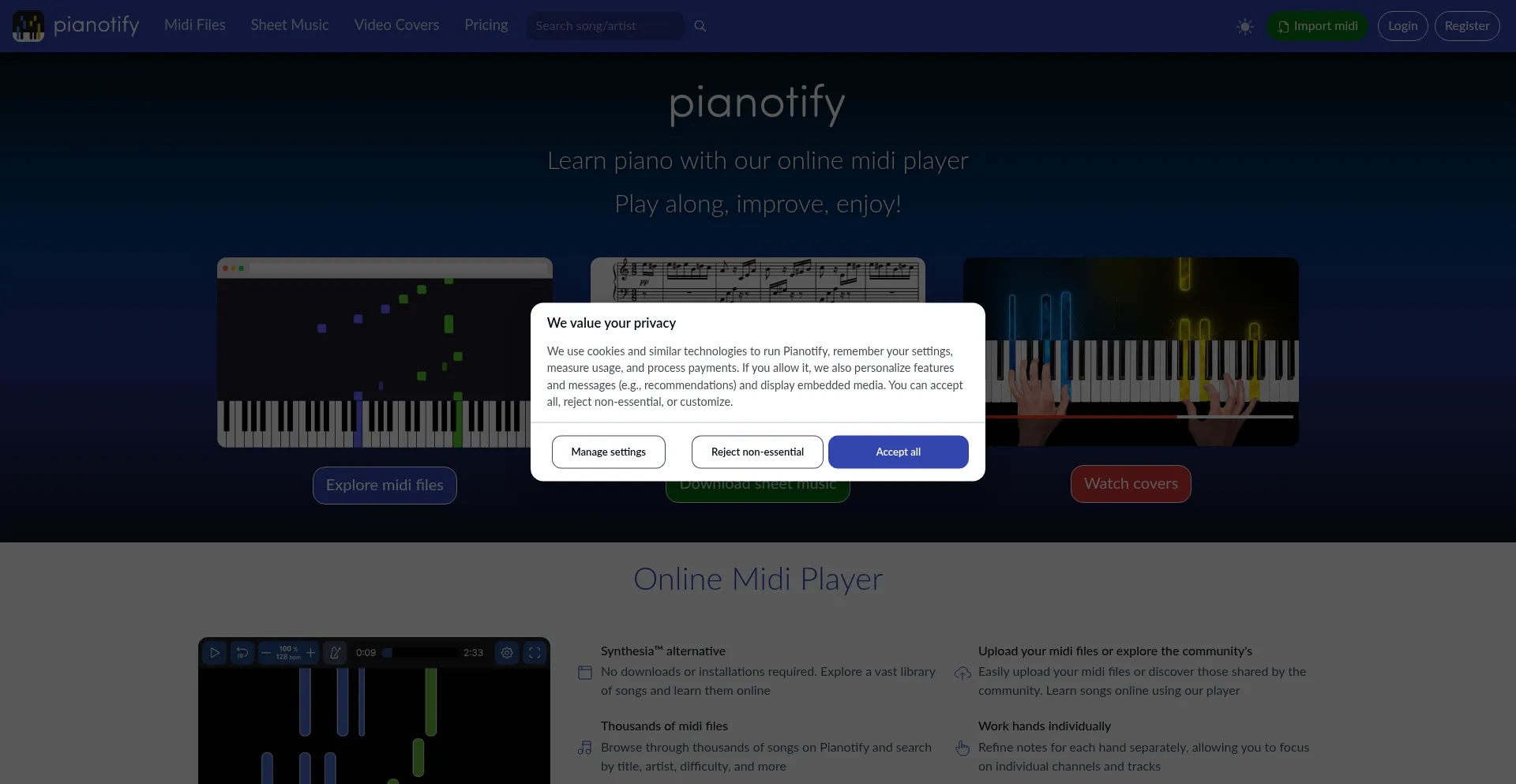 Pianotify.com