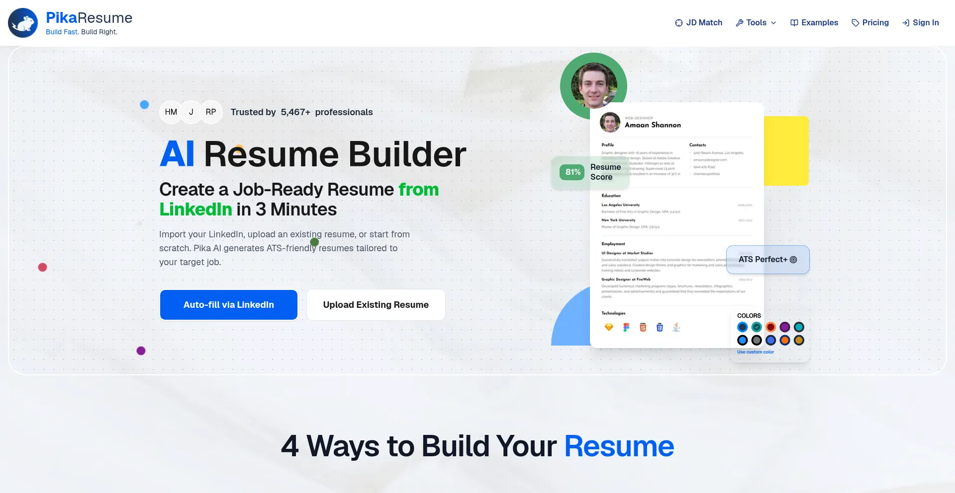 Pikaresume.com