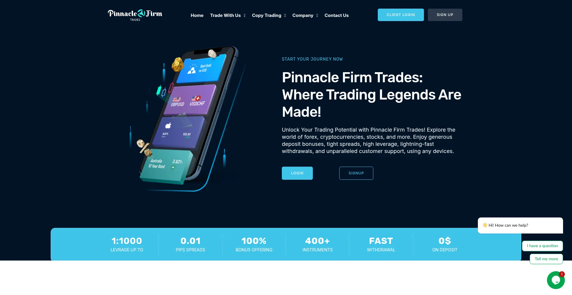Pinnaclefirmtrades.com é Seguro e Confiável?