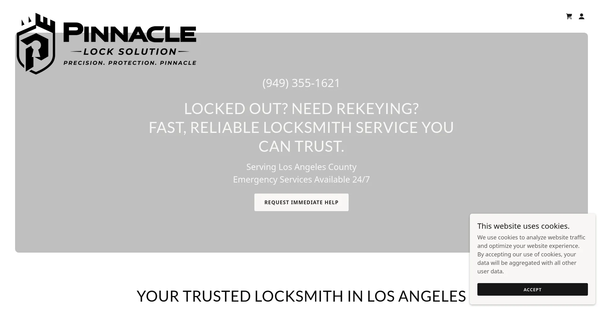 Pinnaclelocksolution.com é Seguro e Confiável?