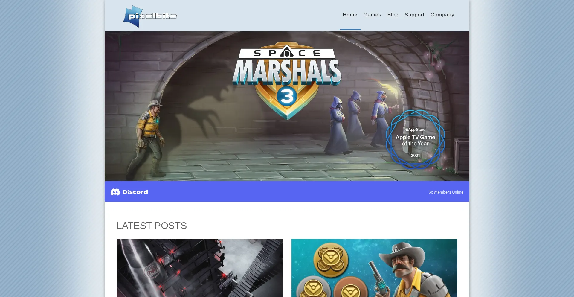 Website screenshot of Pixelbite.se