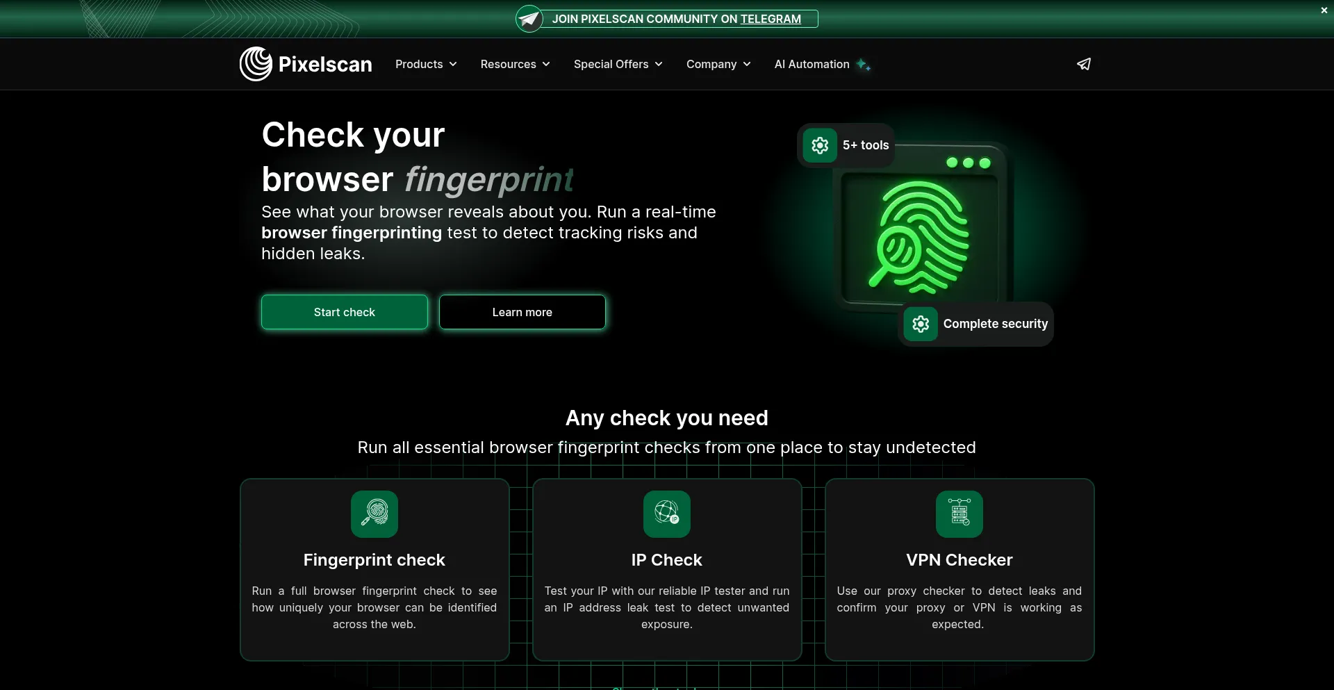 Pixelscan.net